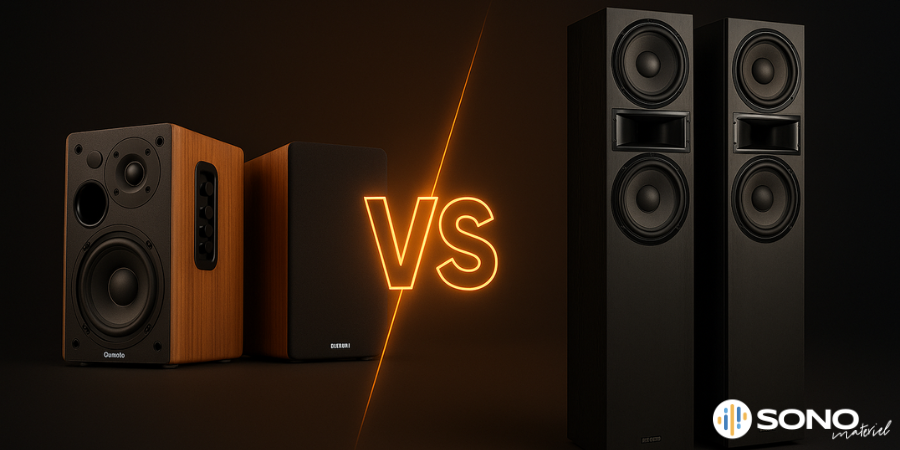 Enceinte colonne ou bibliothèque, que choisir ?