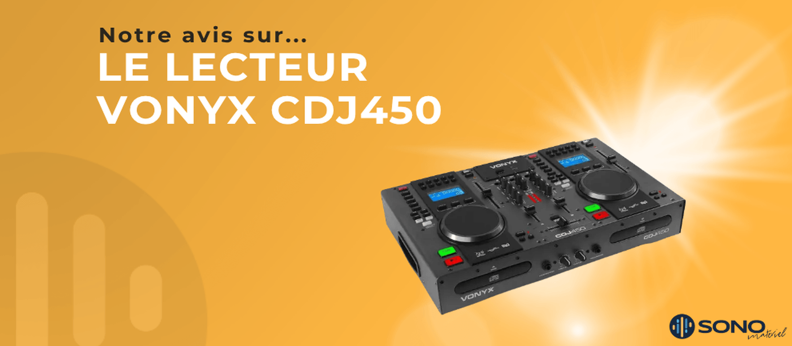 Notre test du Vonyx CDJ450 : le lecteur idéal pour les DJ mobiles ?