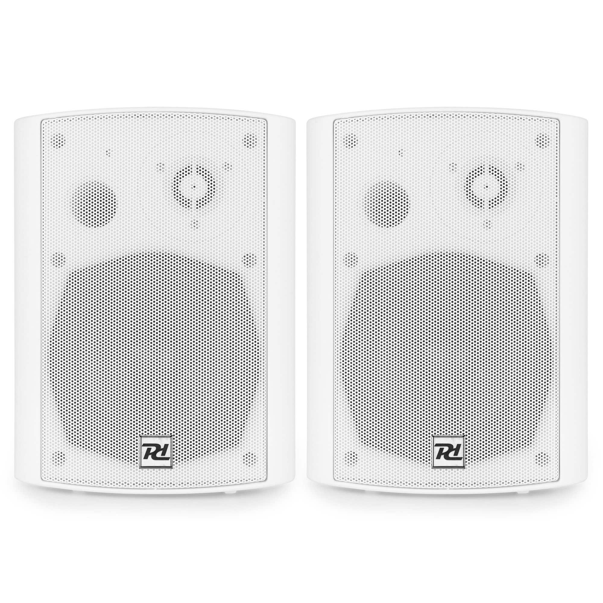 Power Dynamics DS65MB Enceintes Actives Bluetooth 2 Voies 125 Watts, Blanc