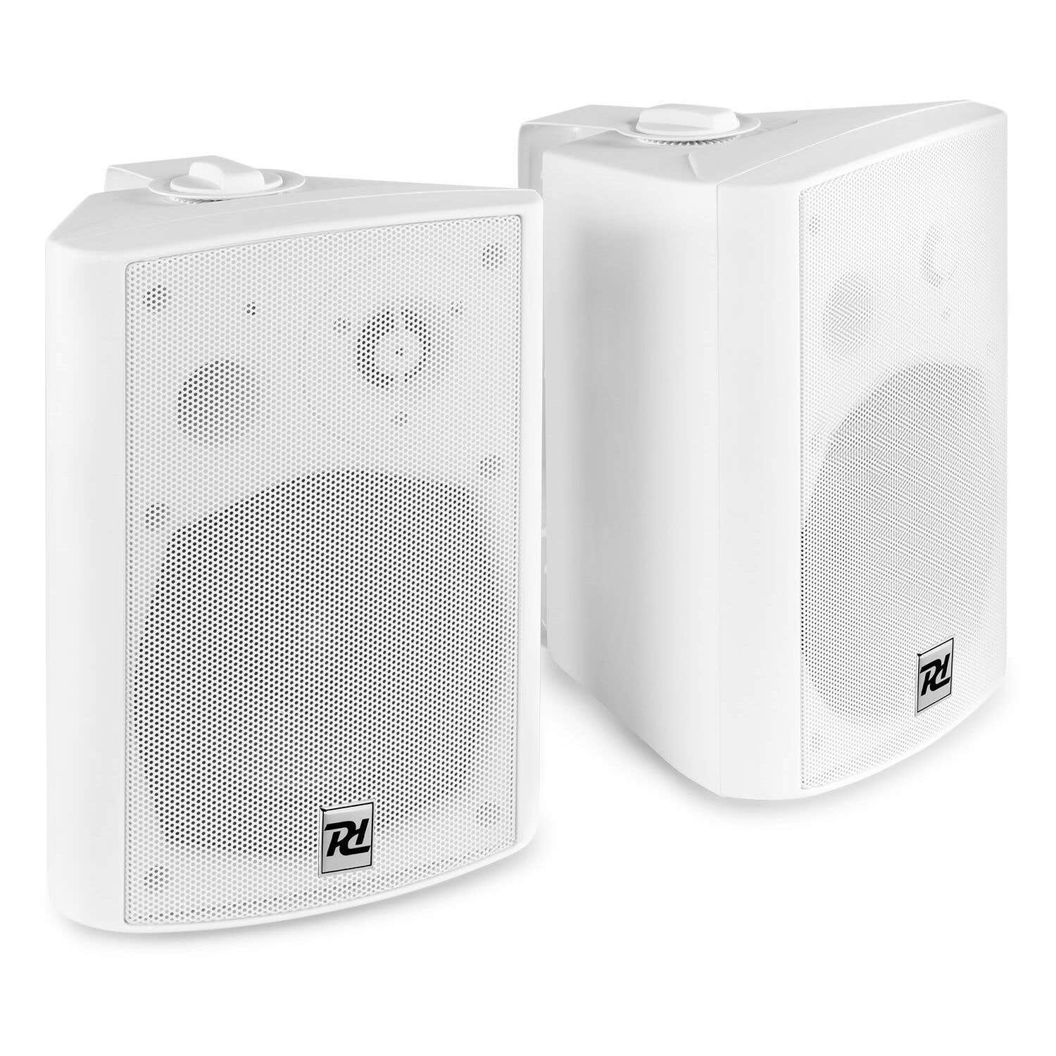 Power Dynamics DS65MB Enceintes Actives Bluetooth 2 Voies 125 Watts, Blanc