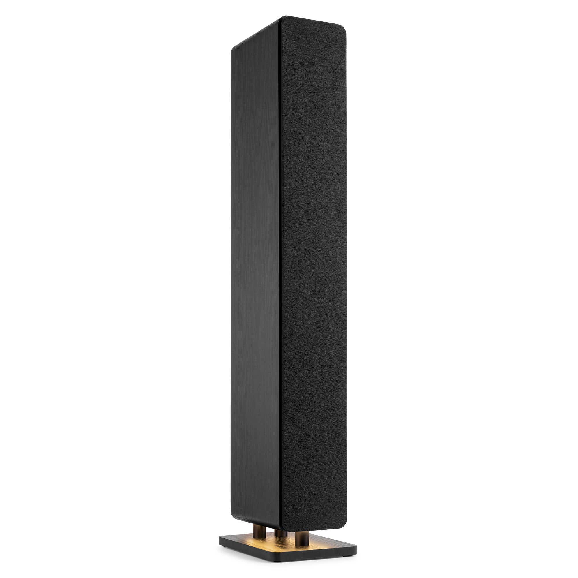 Audizio ARCO - Tour de Son Hi-Fi BT Noire 160W - Enceinte Colonne Active pour Salon, TV et Streaming