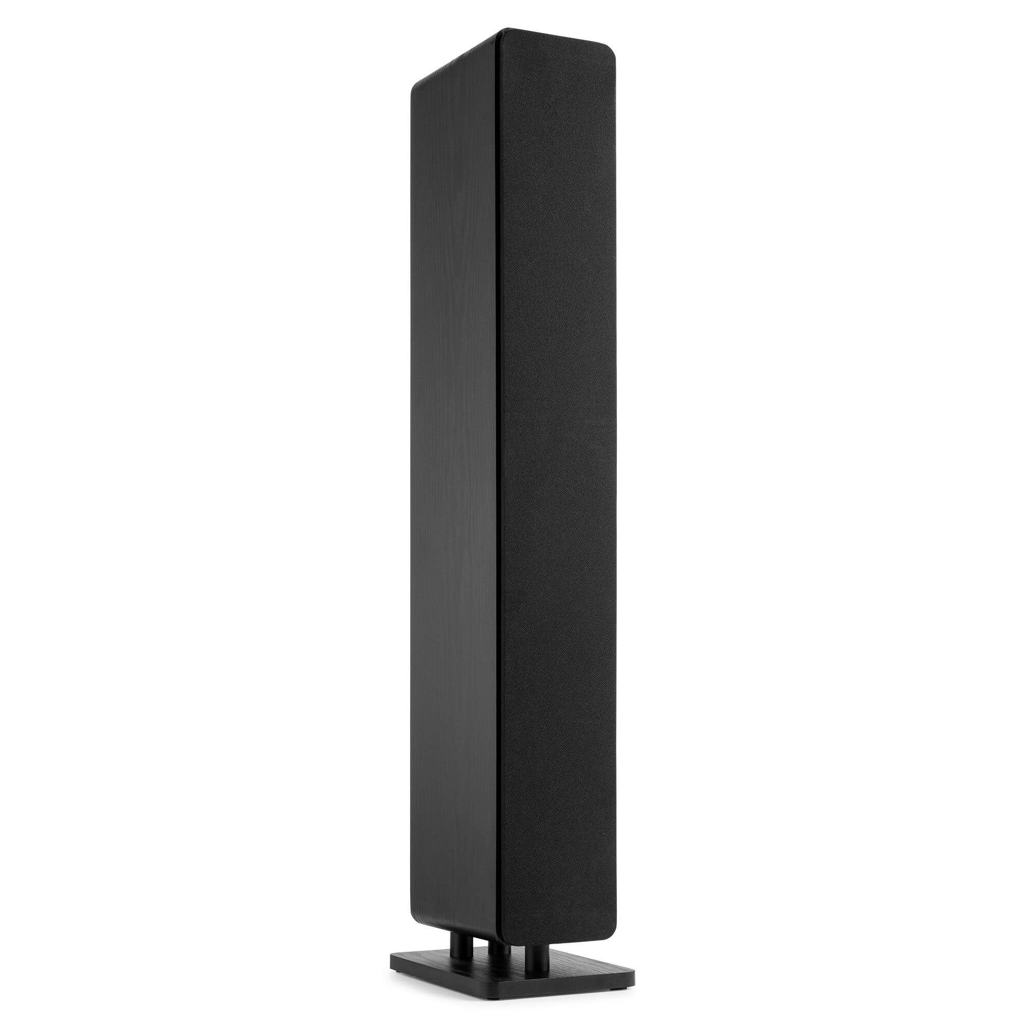 Audizio ARCO - Enceinte Colonne Passive Hi-Fi 160W Noire - Tour de Son pour Salon, Design Élégant et Installation Évolutive