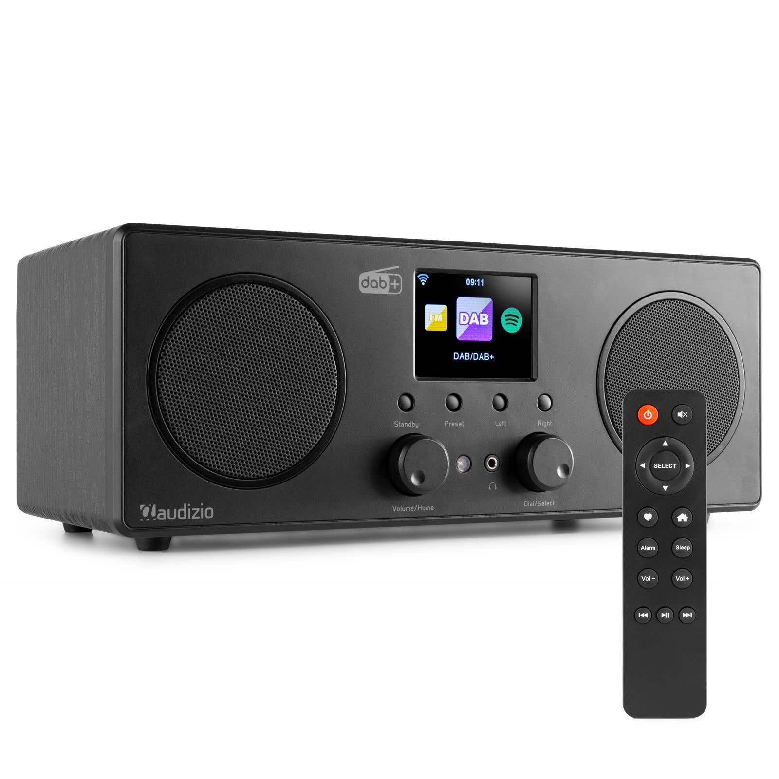 Audizio Bari Radio Internet Wifi Stéréo DAB+ - Noir