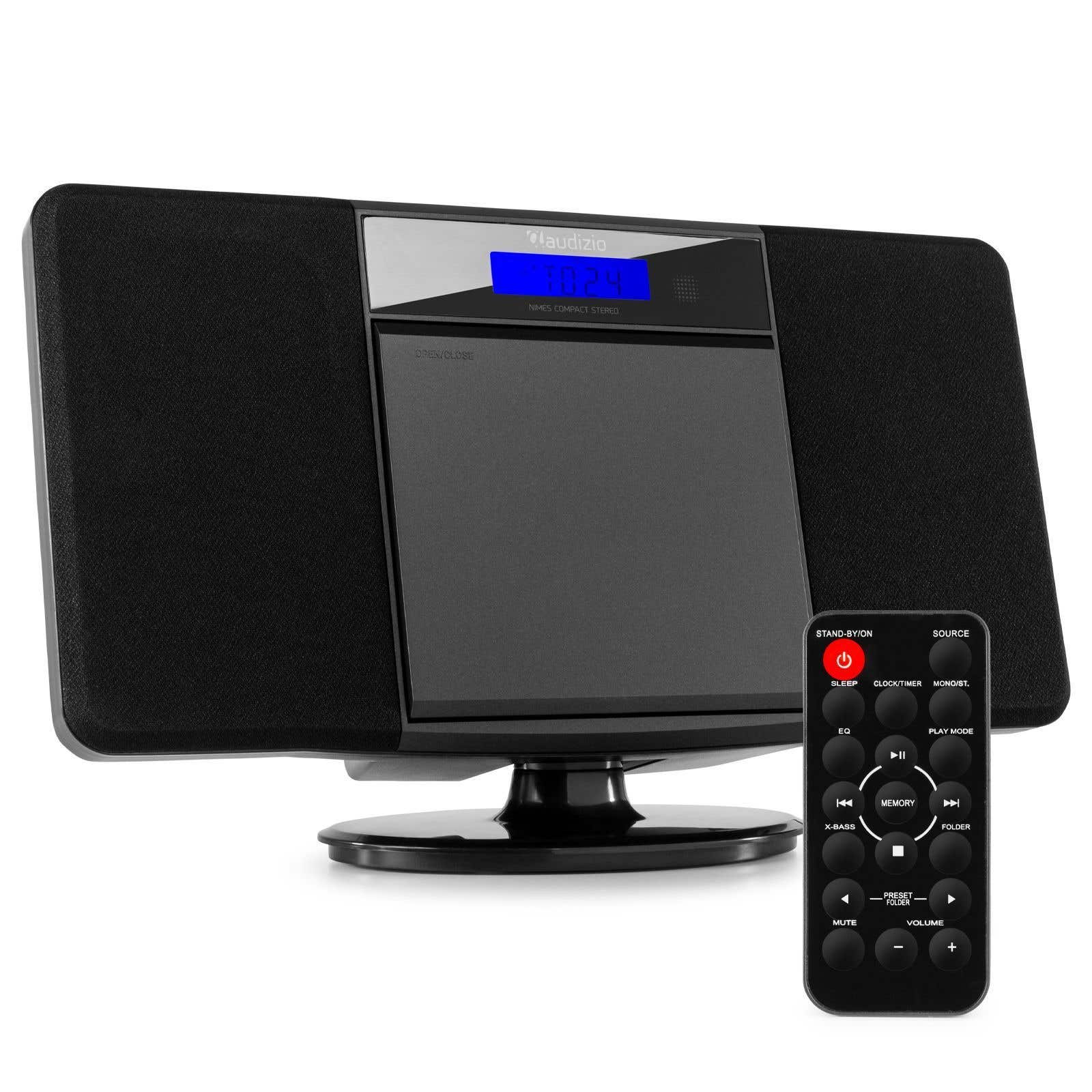 Audizio Nimes Radio Bluetooth Stéréo 50W - Noir