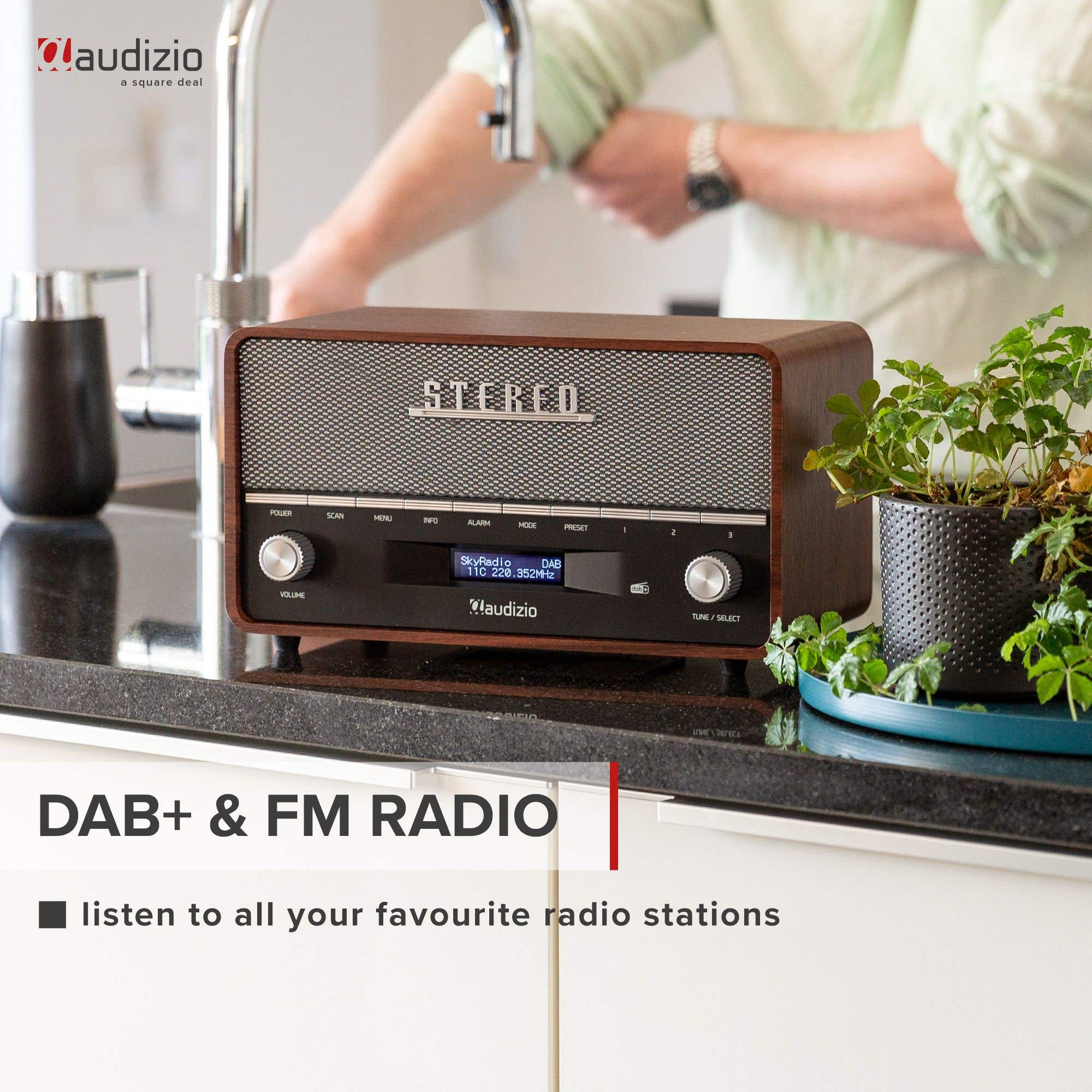 TechniSat Digitradio 1 SWR3 Edition: Radio DAB+ Portátil Con 10h De Batería, Hecho En Alemania Y Botón Directo A SWR3