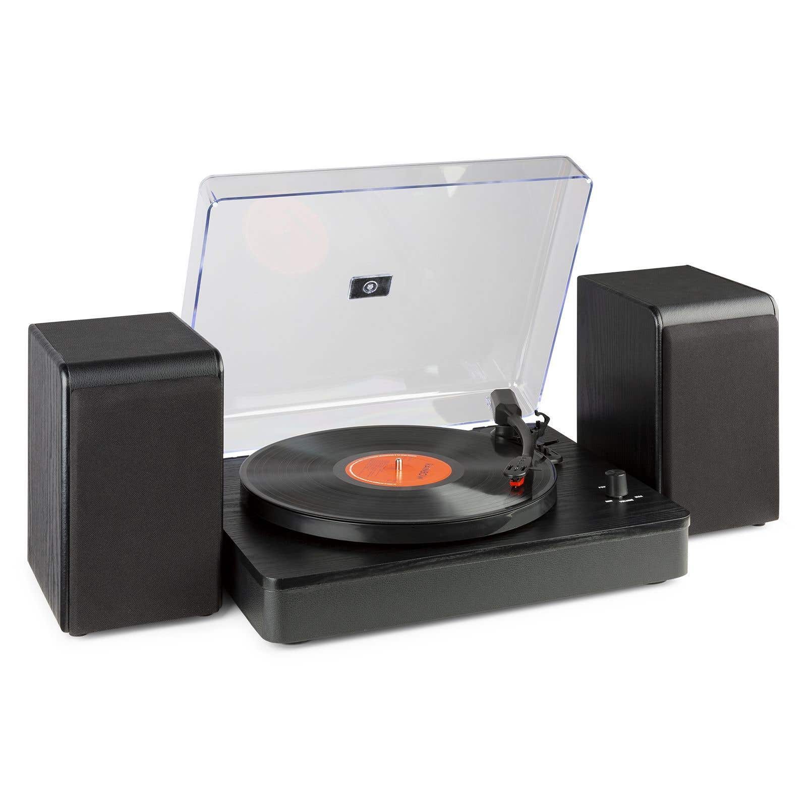 Audizio RP330 Platine Vinyle avec 2 Haut-Parleurs Intégrés 50W