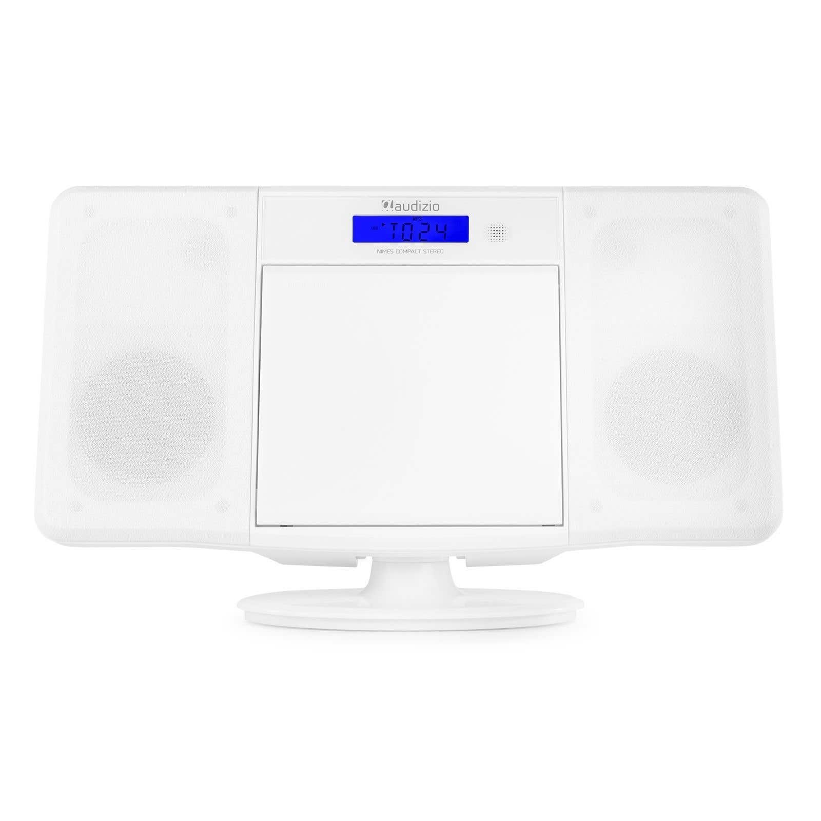 Audizio Nimes Radio Bluetooth Stéréo 50W - Blanc