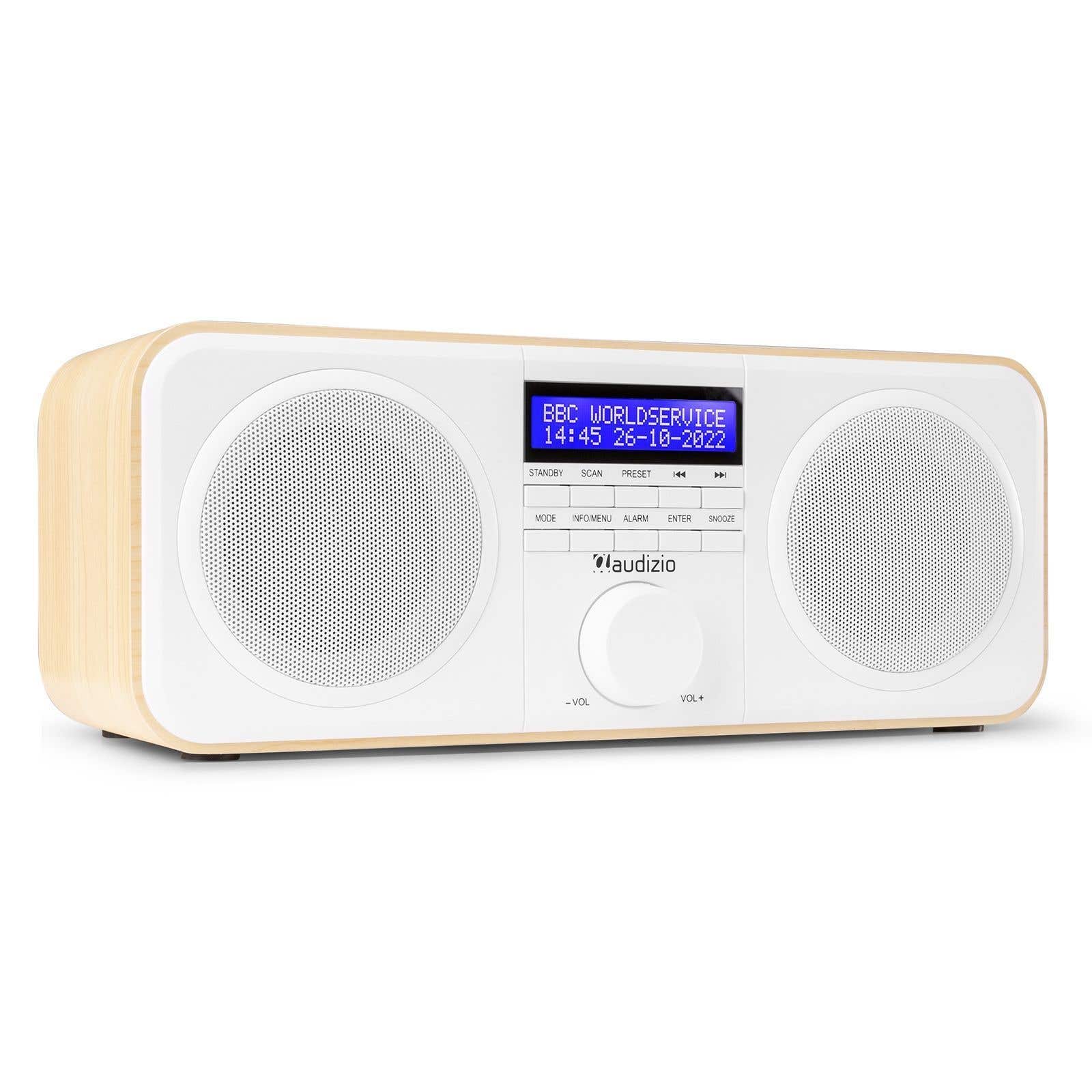 Audizio Novara Radio DAB+ Stéréo - Blanc