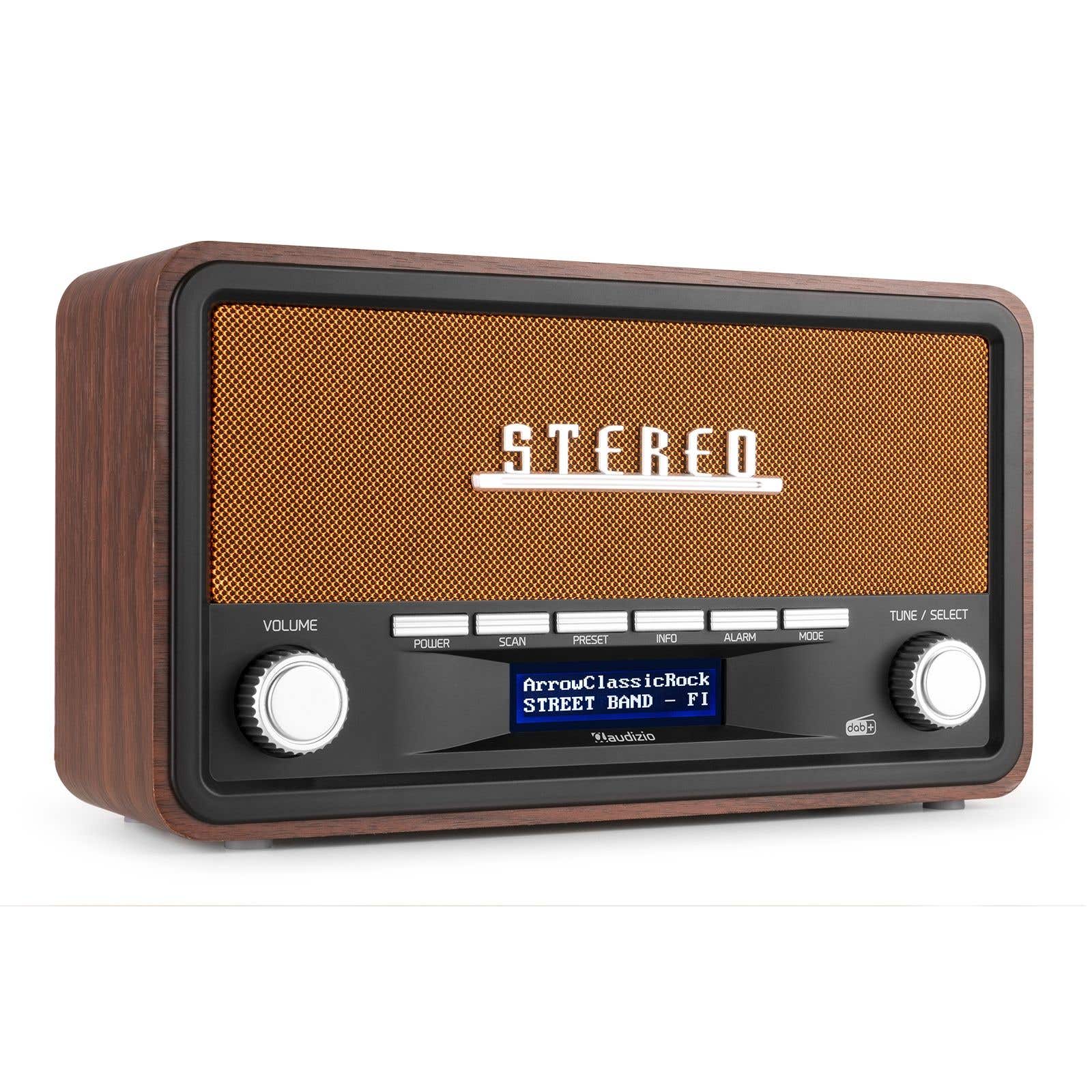 Audizio FOGGIA Radio DAB+ Portable Stéréo 50W - Cuivre
