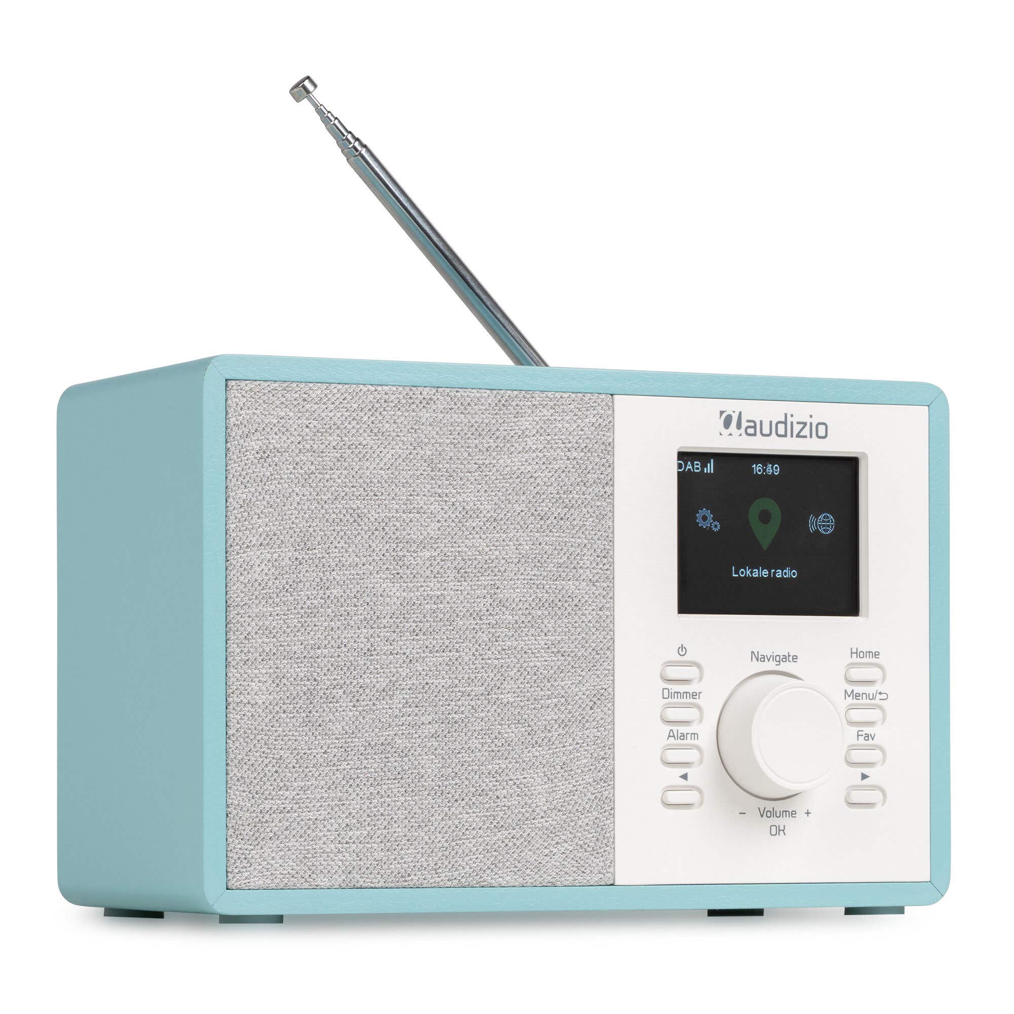 Audizio Cosa - Radio Internet DAB+ et FM, BT, Wi-Fi - Bleue