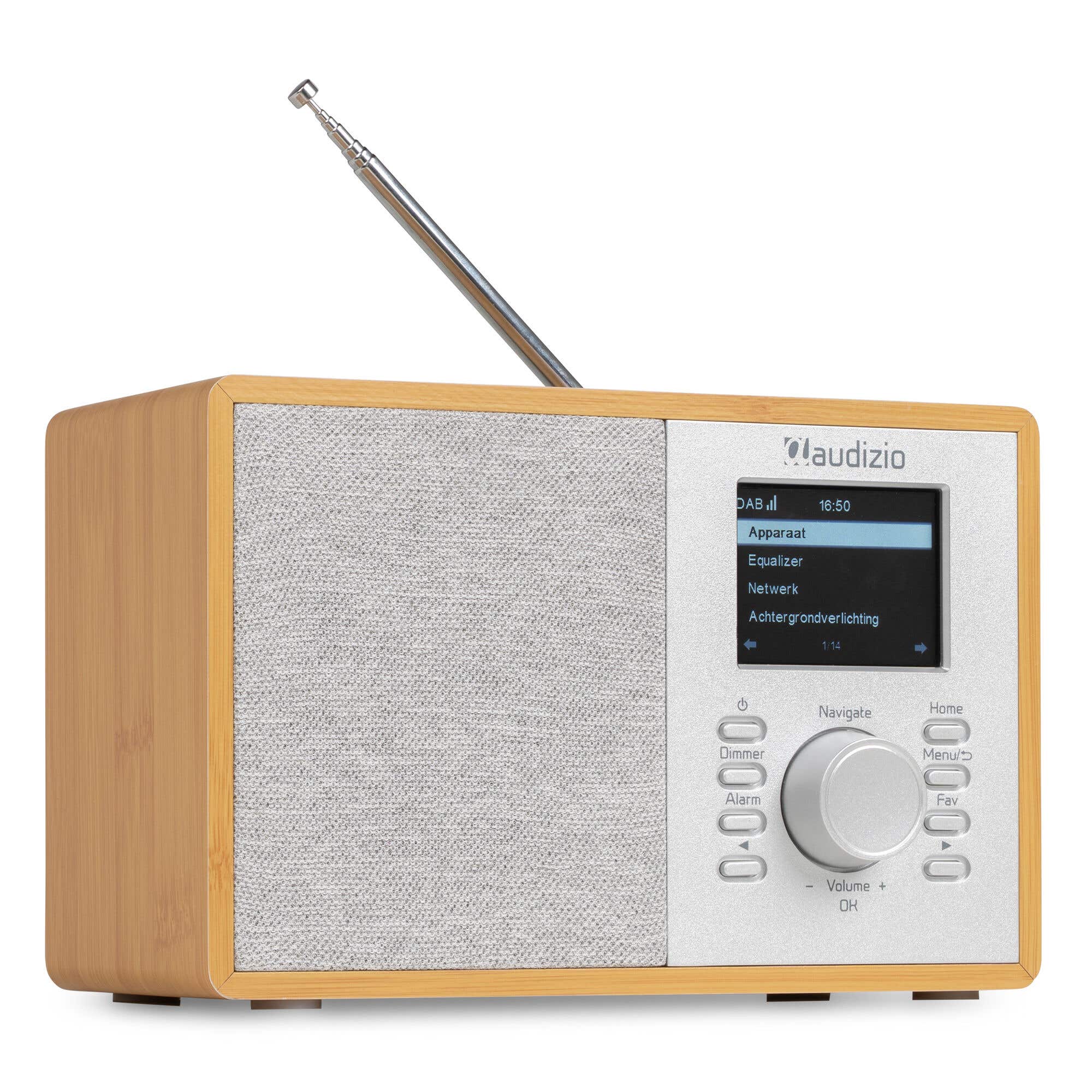 Audizio Cosa - Radio Internet DAB+ et FM, BT, Wi-Fi - Bambou
