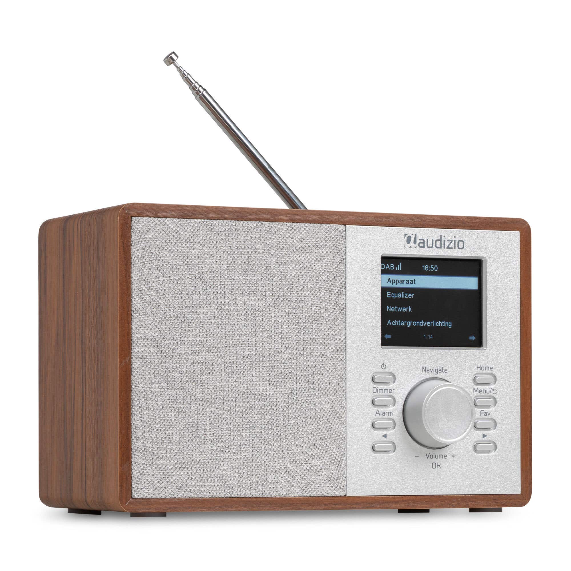 Audizio Cosa - Radio Internet DAB+ et FM, BT, Wi-Fi - Noyer