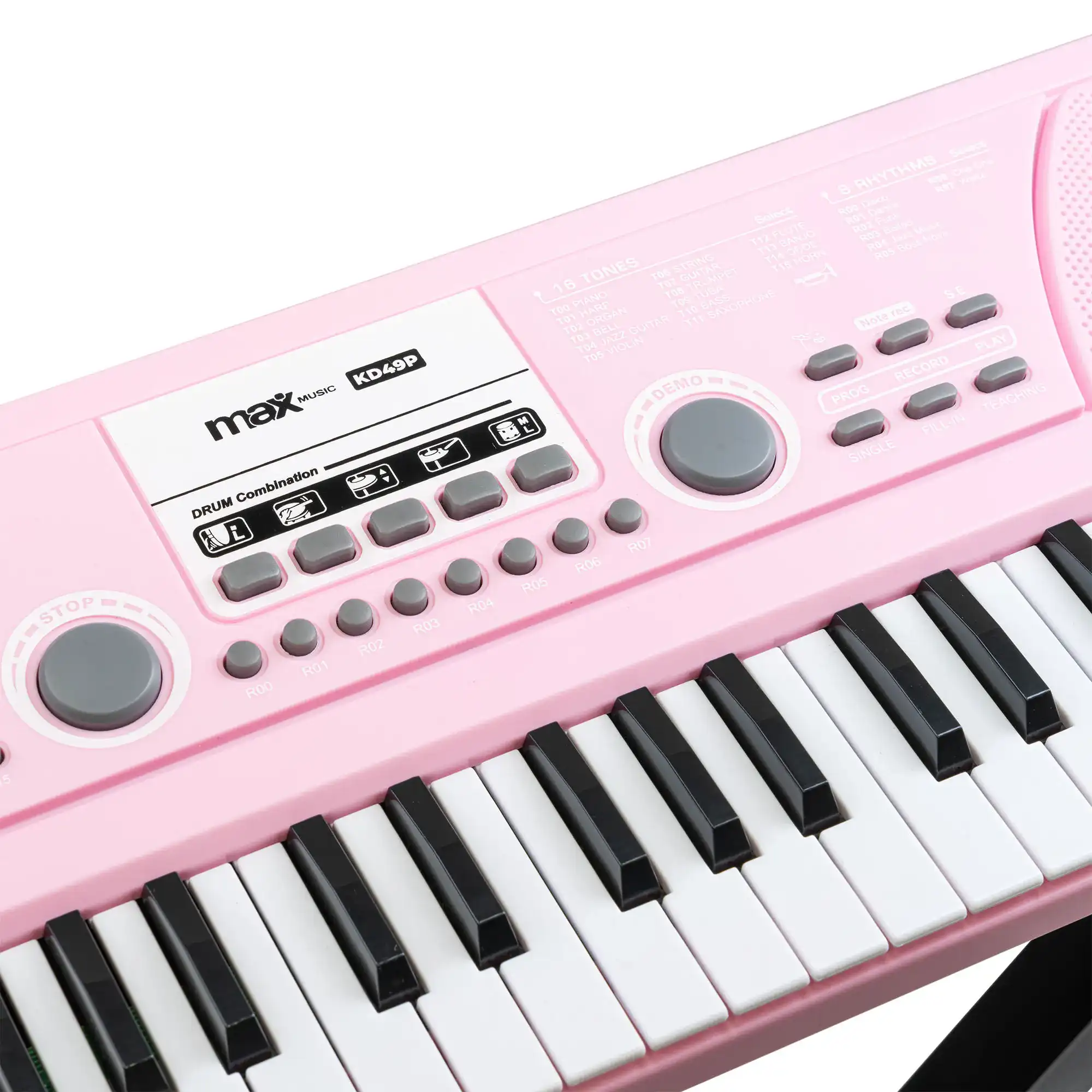 Piano Électronique Enroulable 49 Touches - Portable Avec Haut-Parleur Pour Débutants