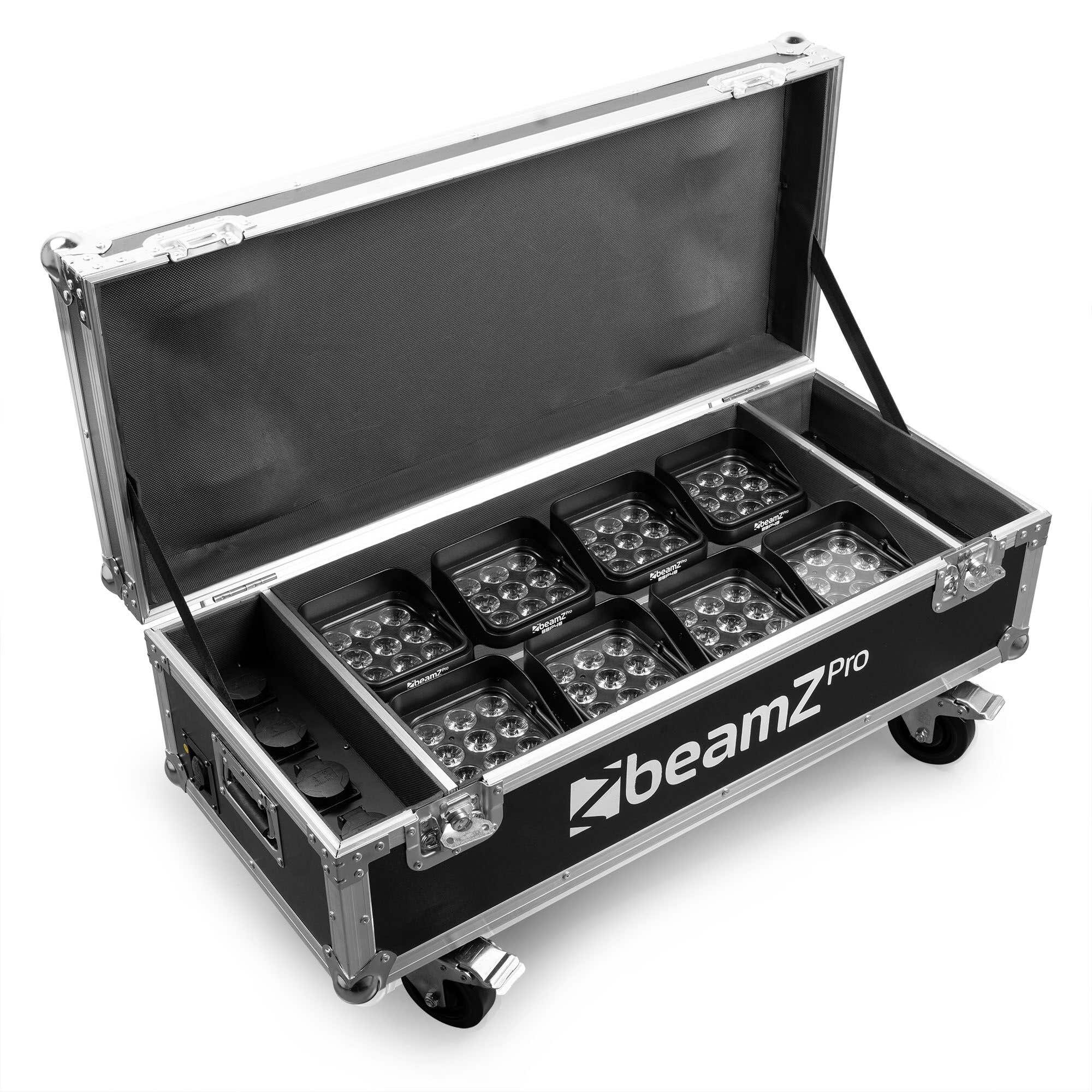 Pack Flightcase BeamZ FCC12 - Flightcase de recharge pour 8 BBP48 Uplights