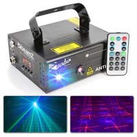BeamZ Anthe II Double Laser 600mW RGB Gobo met afstandsbediening en DMX