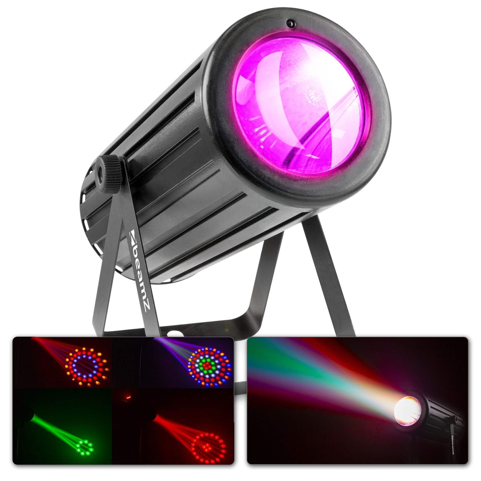 Beamz Moon Flower Jeu de Lumière avec 72 LED