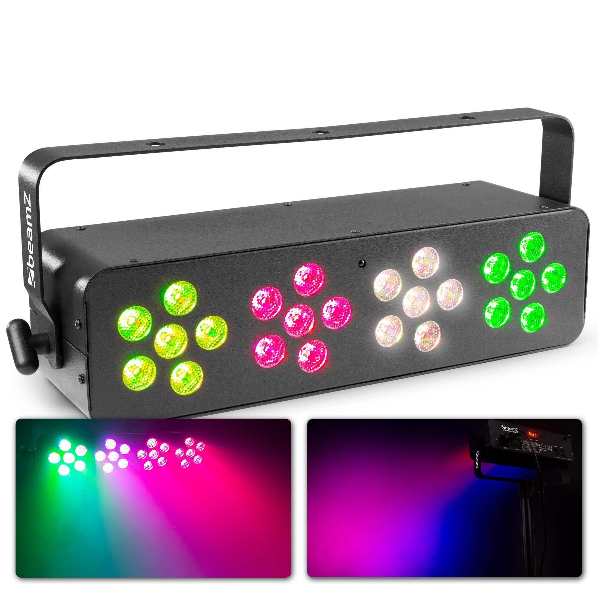 Beamz DJ Bank 244 - Barre Lumineuse avec LED RGBW