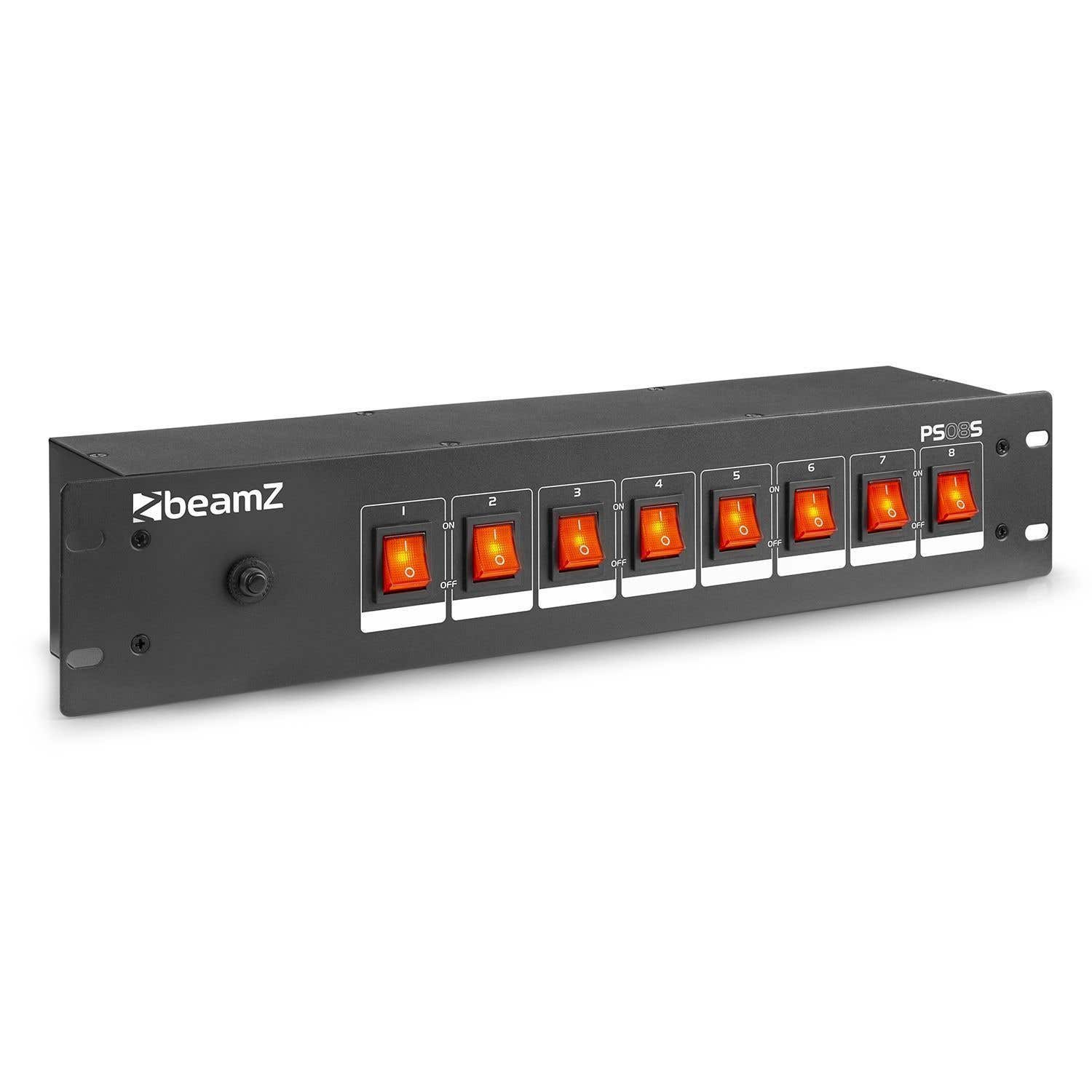 BeamZ PS08S - Dispatching Sono Répartiteur 8 Prises Schuko