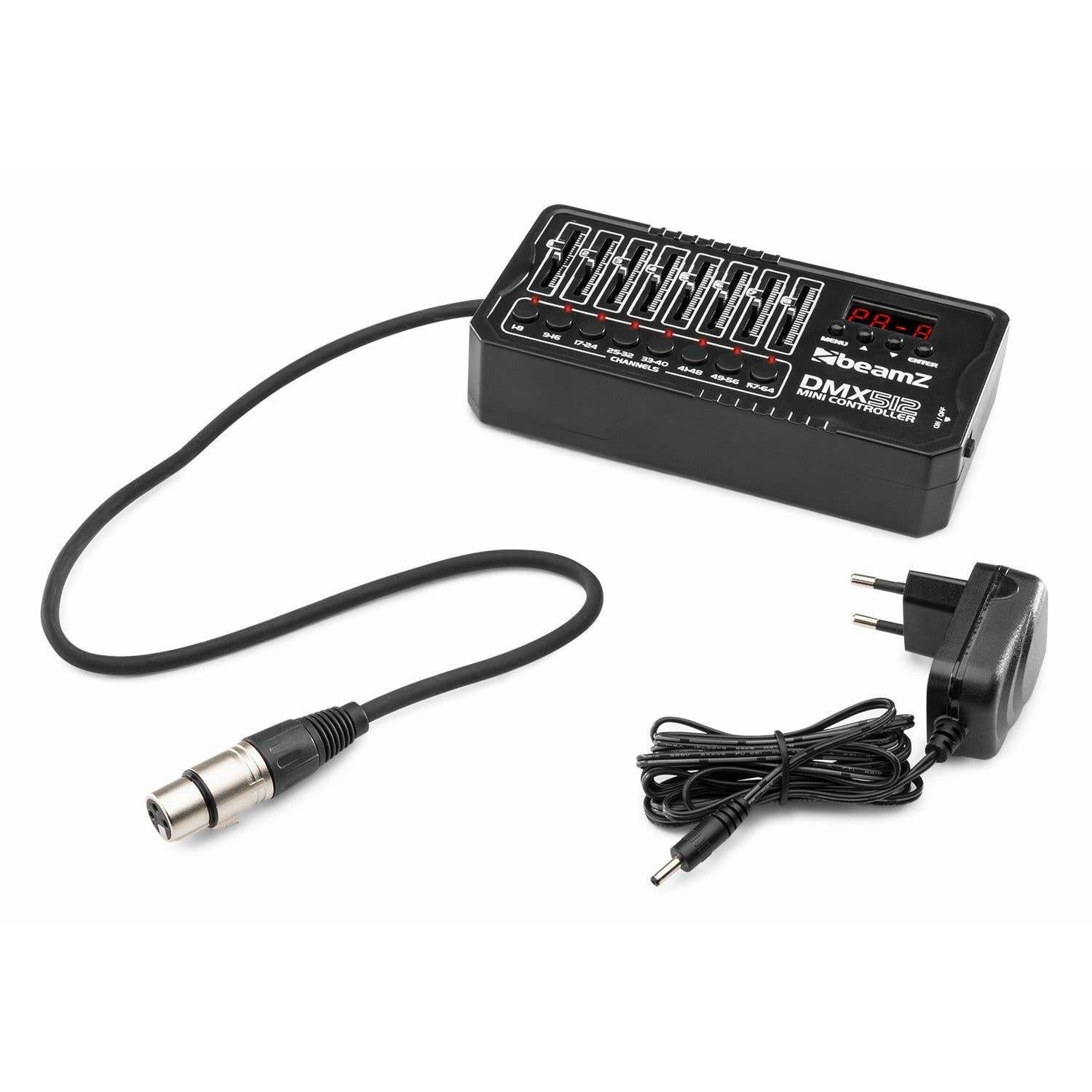 BeamZ DMX192 - Contrôleur DMX, 192 Canaux, Microphone Intégré