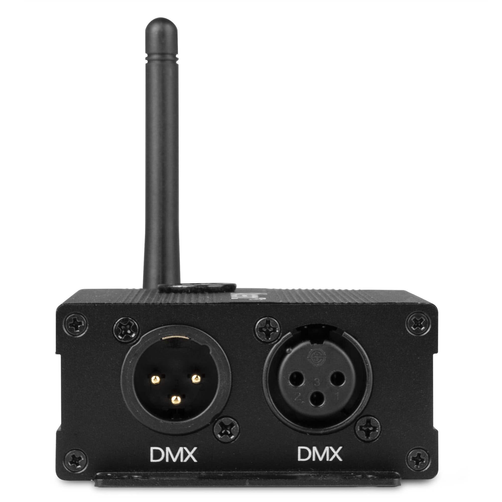 Kit DMX Sans Fil Audibax Audibax Easy DMX - Émetteur/Récepteur Sans Fil DMX 2.4GHz, XLR 3 Broches, 60m Portée