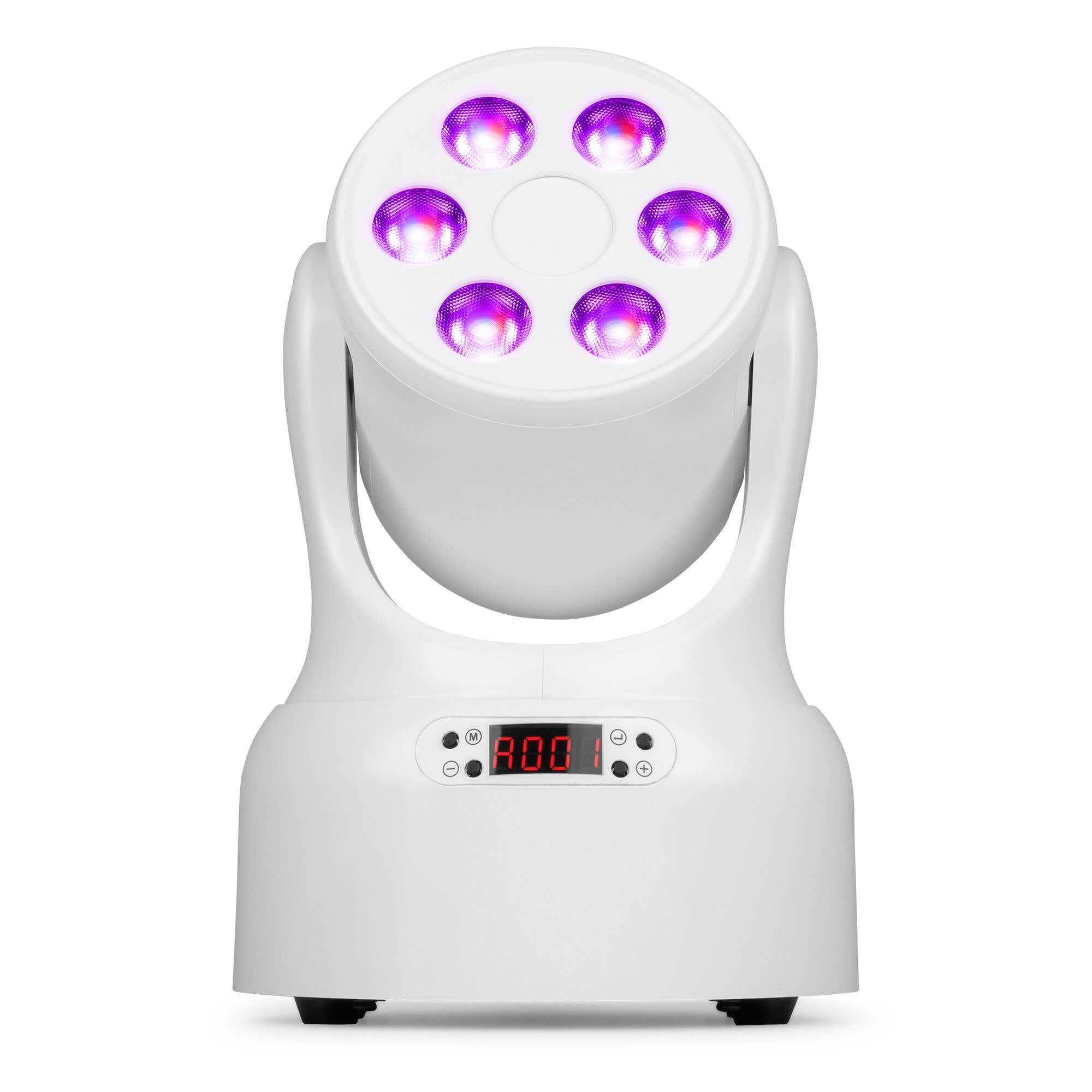 BeamZ NOVA68-WH - Lyre LEDs Wash Compacte 6x 8 W RGBW | Blanc