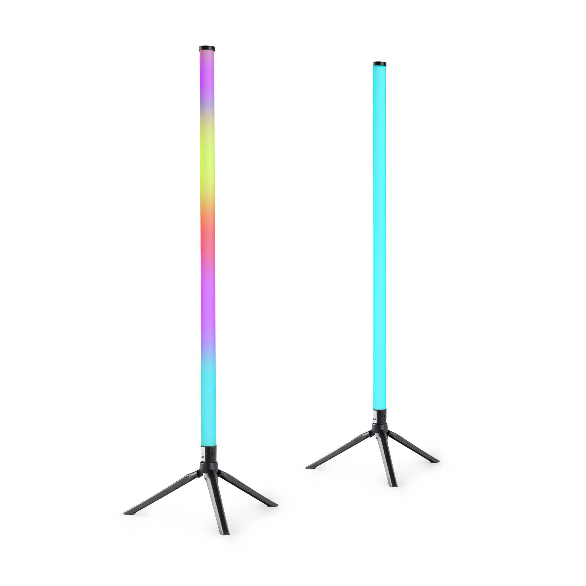 Fuzzix Starry - Set de 2 Tubes LED Verticaux RVB - 1 Mètre