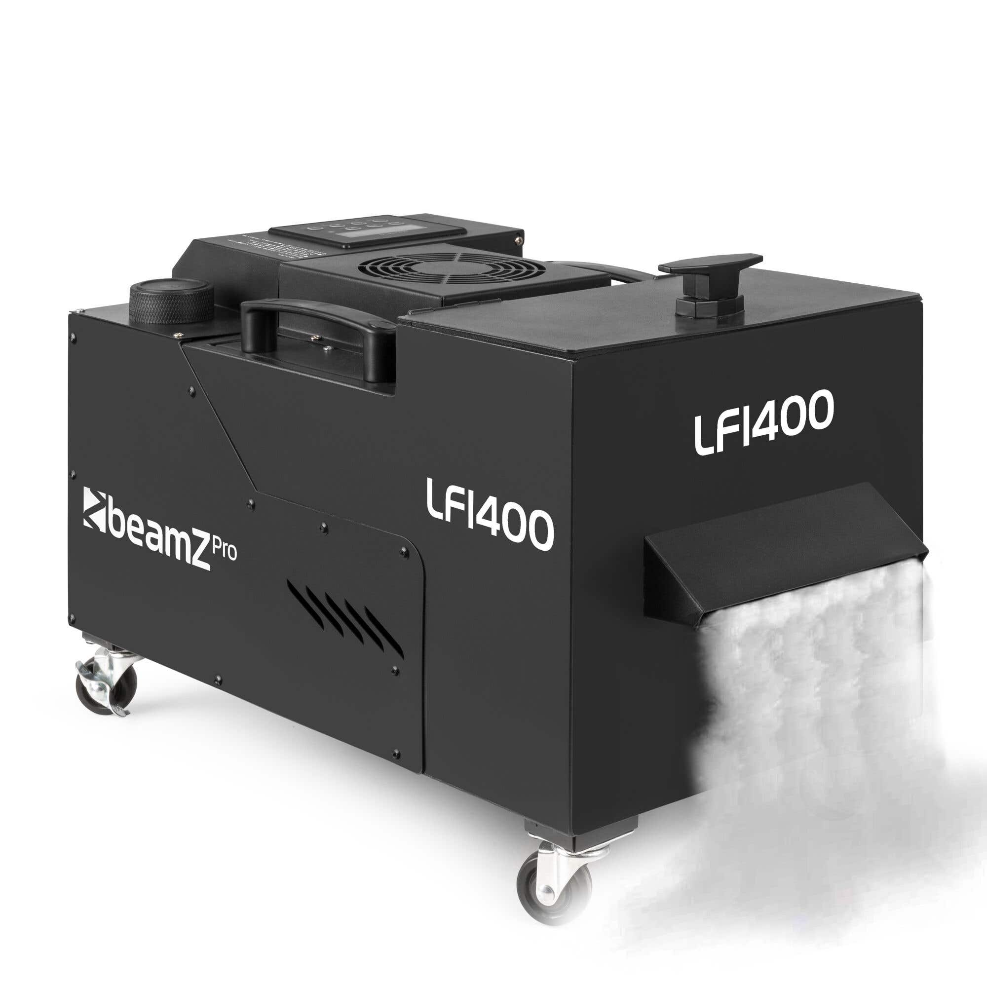 BeamZ Pro LF1400 - Machine à Fumée Lourde à Ultrasons 1400 Watts - Réservoir 1,2L 