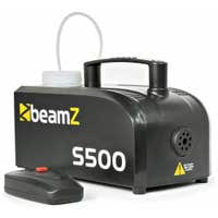 BeamZ S500-P - Machine à Fumée Finition Plastique 500 Watts – Liquide Inclus. Disponible chez Sono Matériel - Vue 1