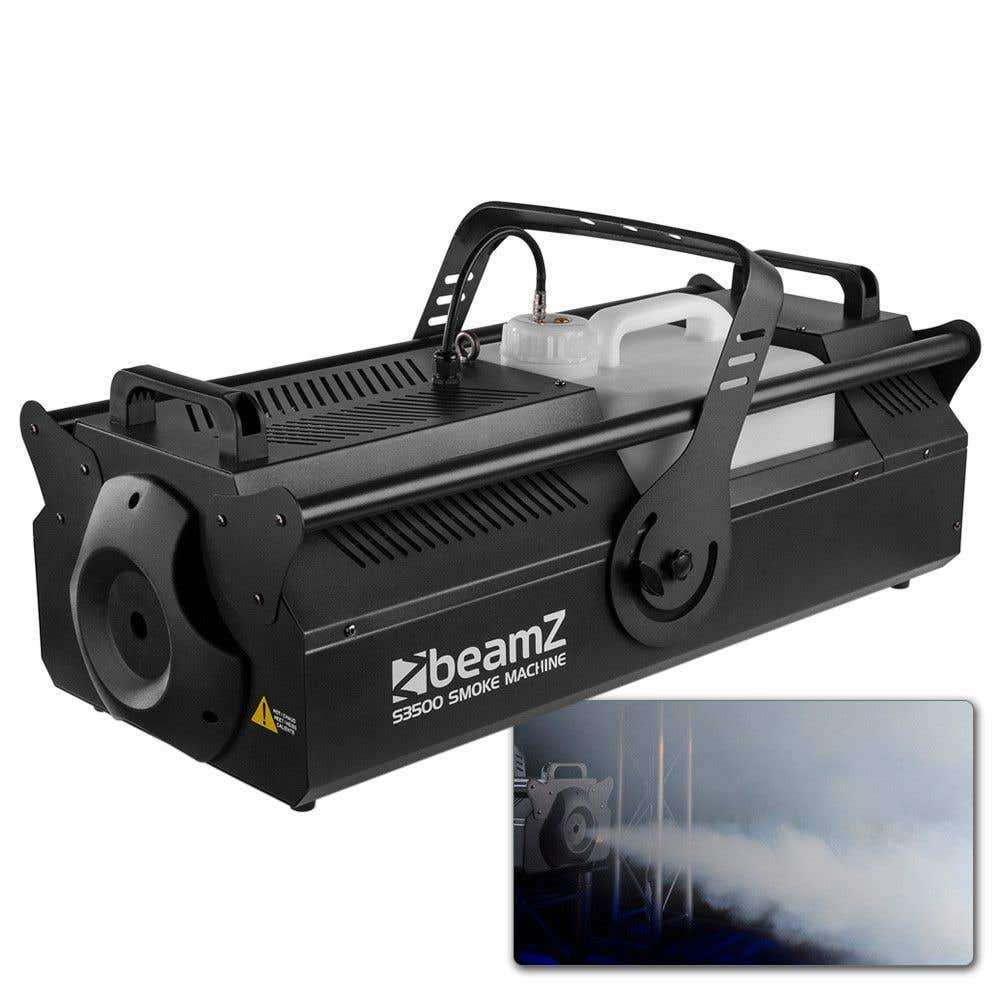 BeamZ S3500 rookmachine 3500W, DMX en draadloze afstandsbediening