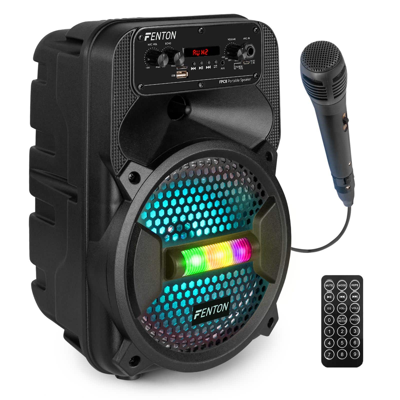 Fenton FPC8 Enceinte Sono Portable avec Batterie 8