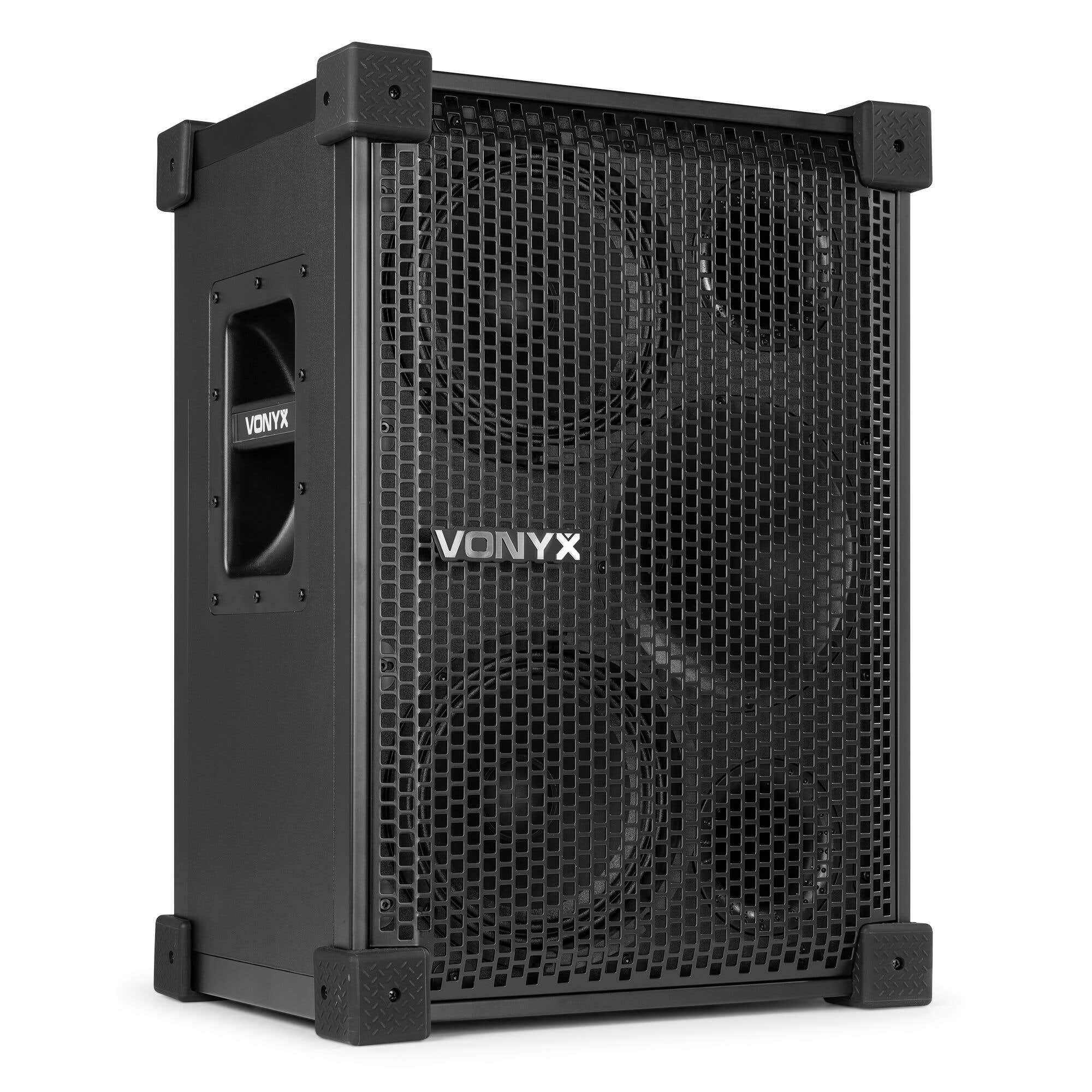 Vonyx VSB208 – Enceinte Active Amplifiée Sono 1000W 2x 8