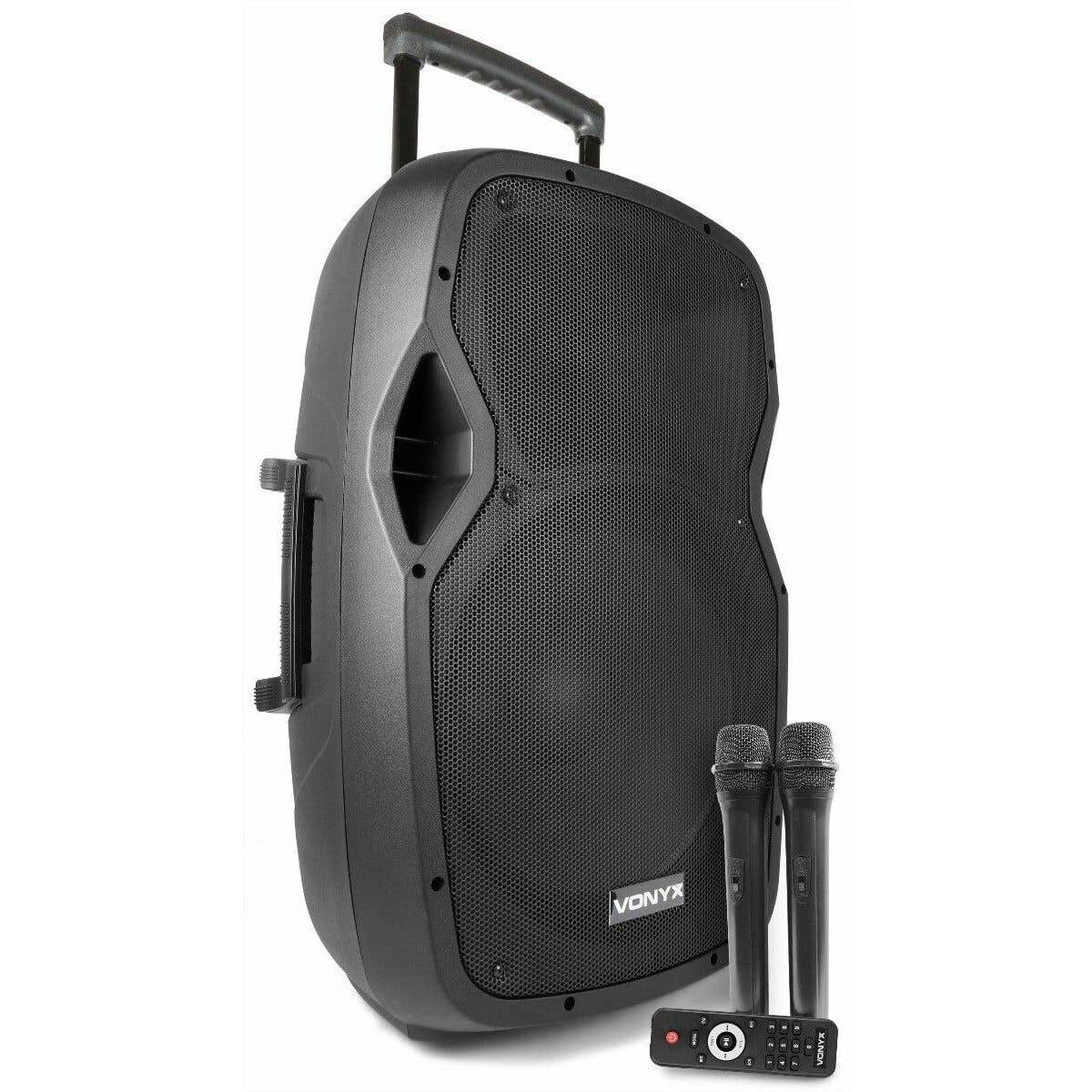 Vonyx AP1500PA Enceinte Sono Portable avec Batterie Intégrée. Disponible chez Sono Matériel - Vue 1