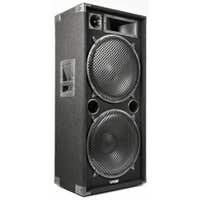 Max215 - Enceinte Sono Passive, Puissance de 2000 Watts, 2 x 15 Pouces