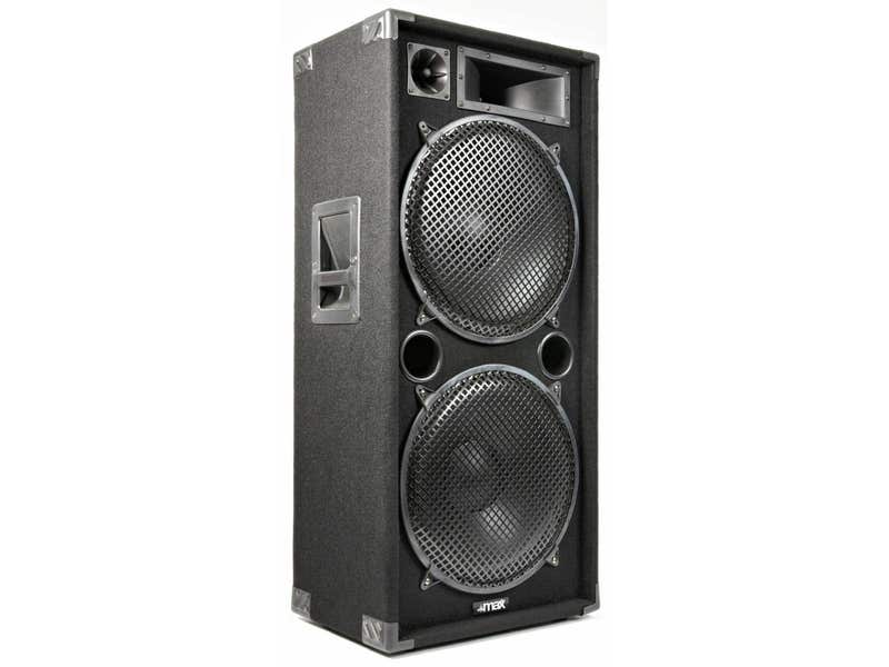 Max215 - Enceinte Sono Passive, Puissance de 2000 Watts, 2 x 15 Pouces