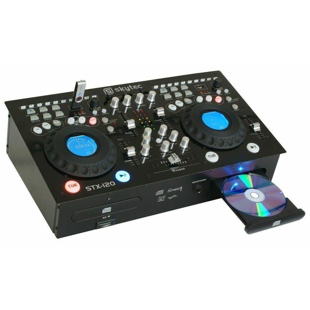 SkyTec STX-120 Dual Amplified Player CD/MP3/USB/SD