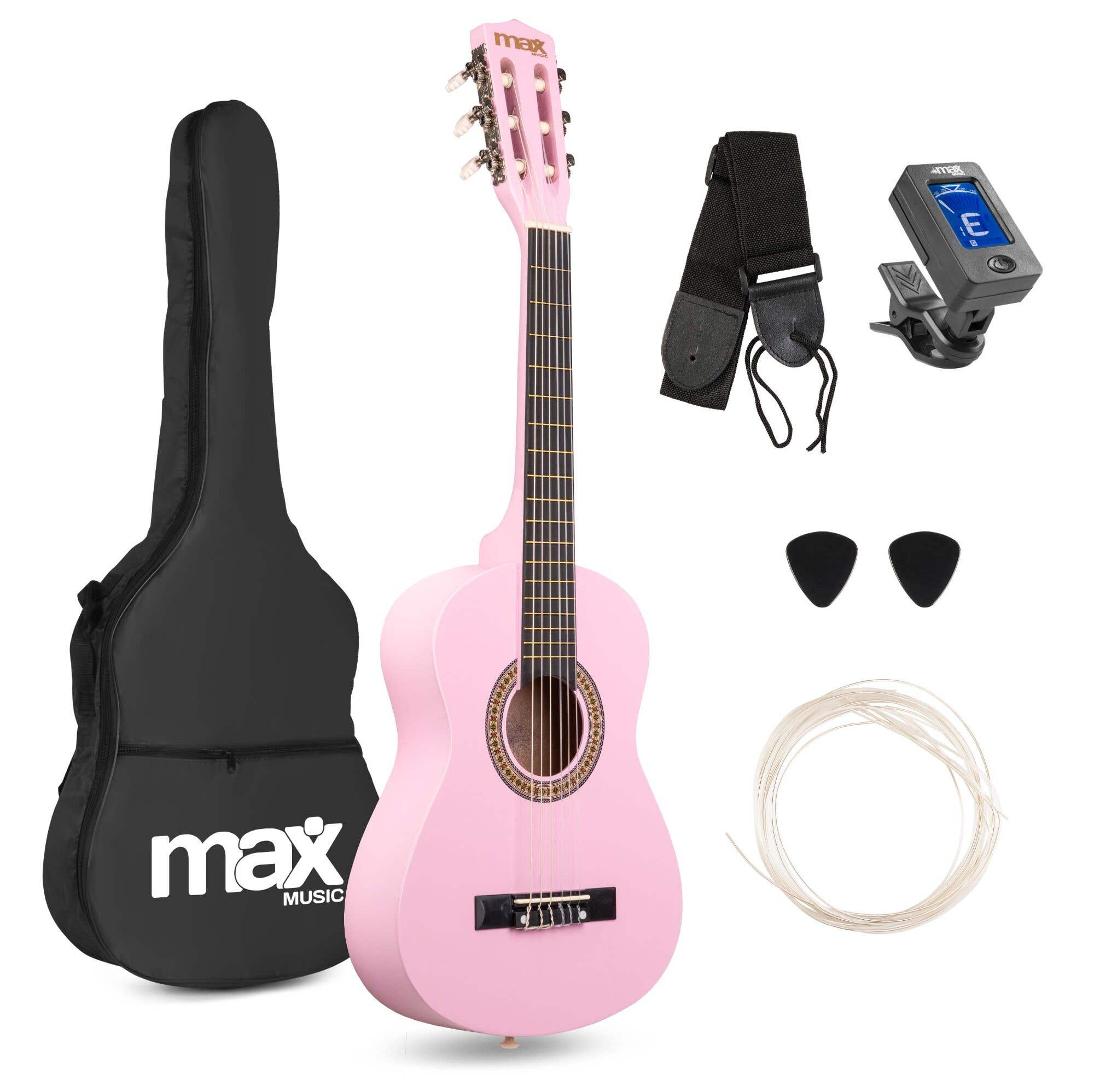 Max SoloArt - Guitare Acoustique Classique Pack Débutant avec Repose Max SoloArt - Guitare Acoustique Classique Pack Débutant avec Repose