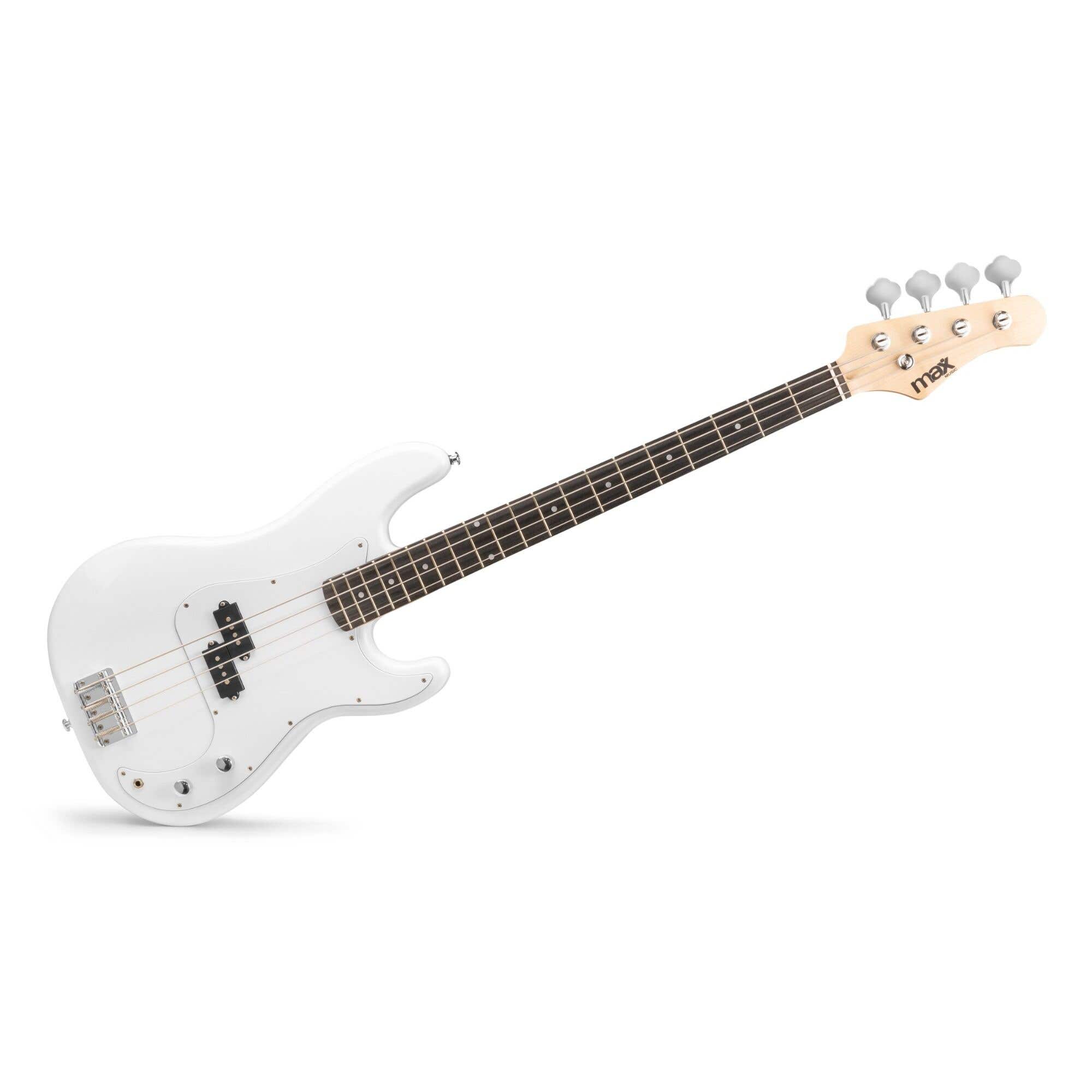 Kit Complet Guitare Basse Électrique LALAHO Avec Amplificateur 20 Watts - Micros Doubles, Idéal Débutants