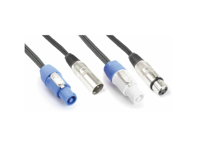 PD Connex ADP10 Câble Combiné pour Enceintes Actives 10 Mètres