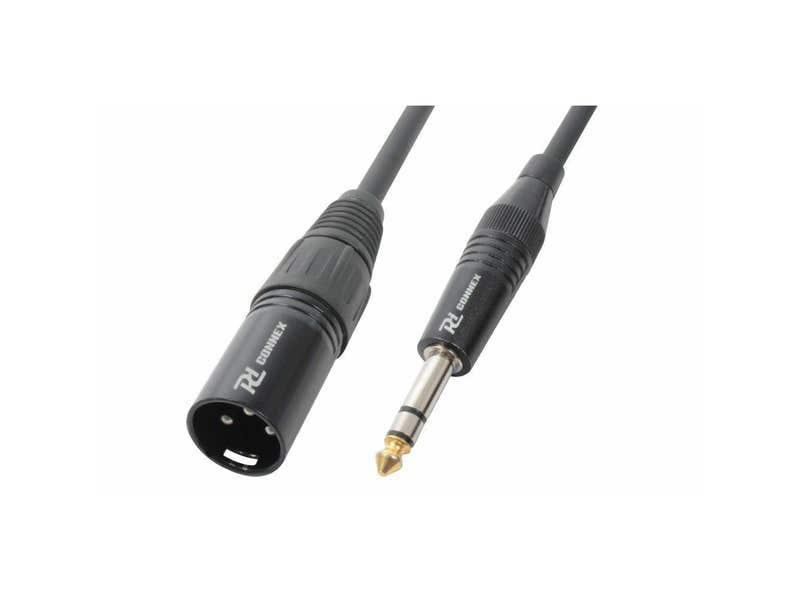 PD Connex Câble Audio Double XLR Mâle/Femelle 0,5 M – OFC Pro, Connecteurs Métal, Sonorisation Enceintes
