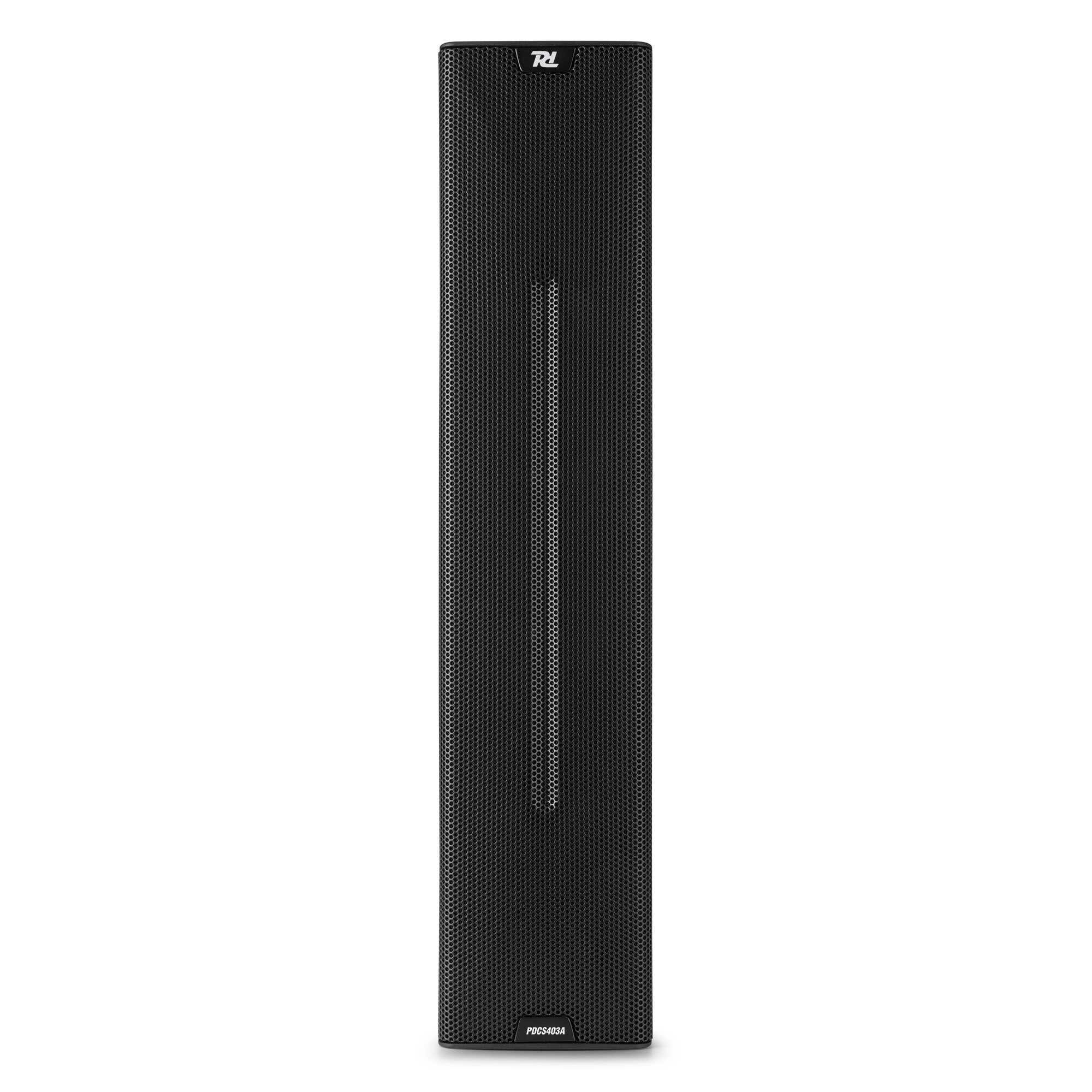 Power Dynamics PDCS403A - Enceinte Colonne Active IP44 260 Watts - Noire, 8 Ohms
