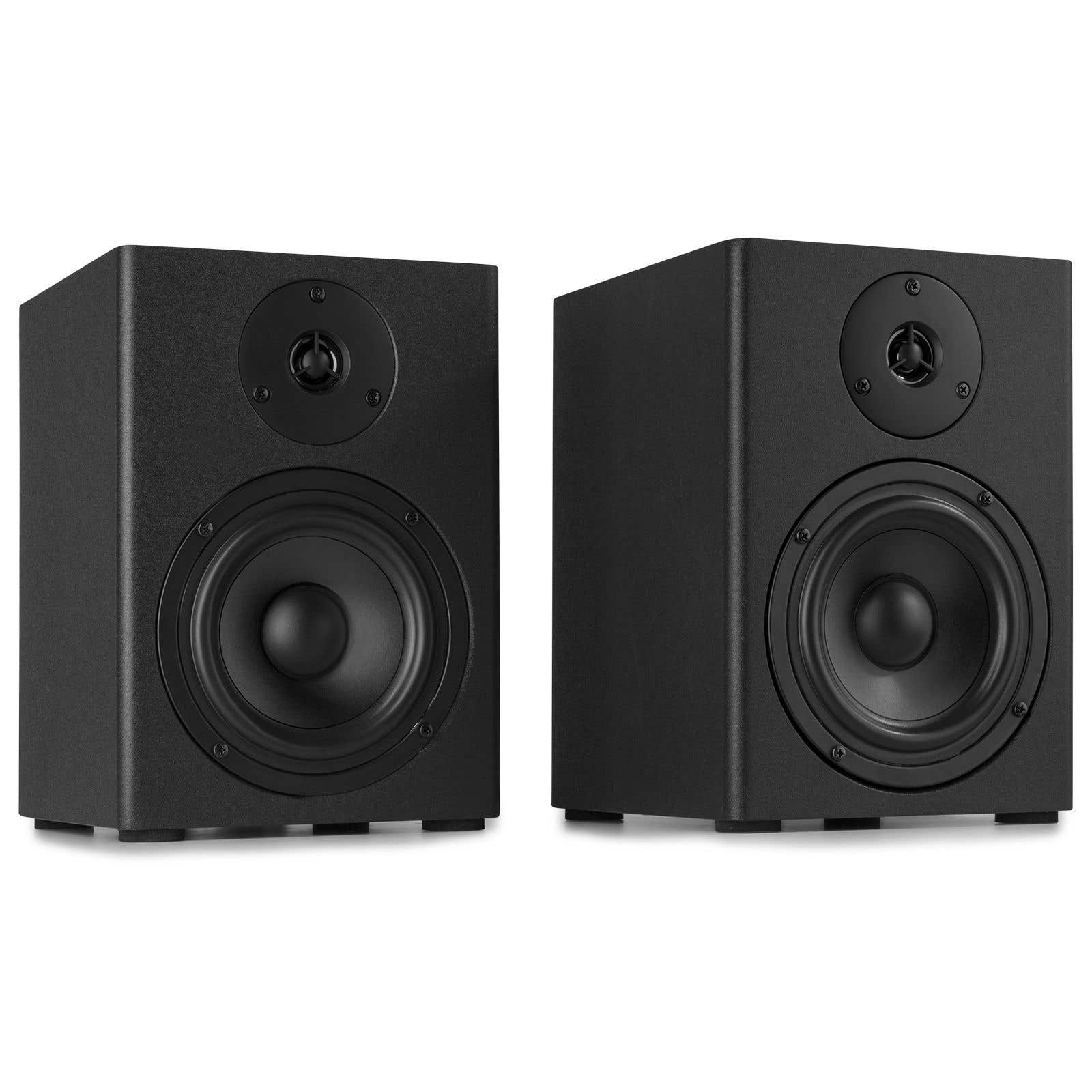 Vonyx SM50 - Paire d'Enceintes de Studio 5,25”, 140 Watts