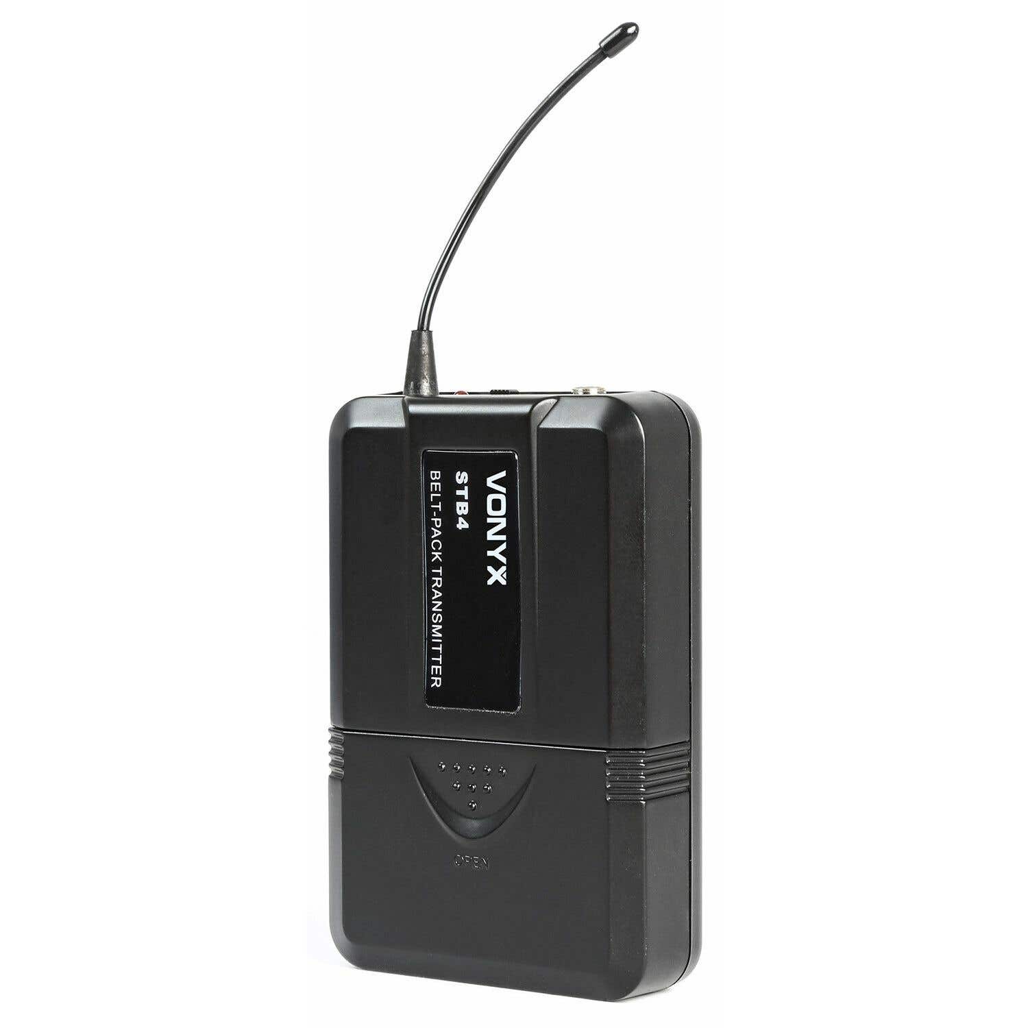 Vonyx STB4 - Émetteur de Poche, 864.500MHz, UHF