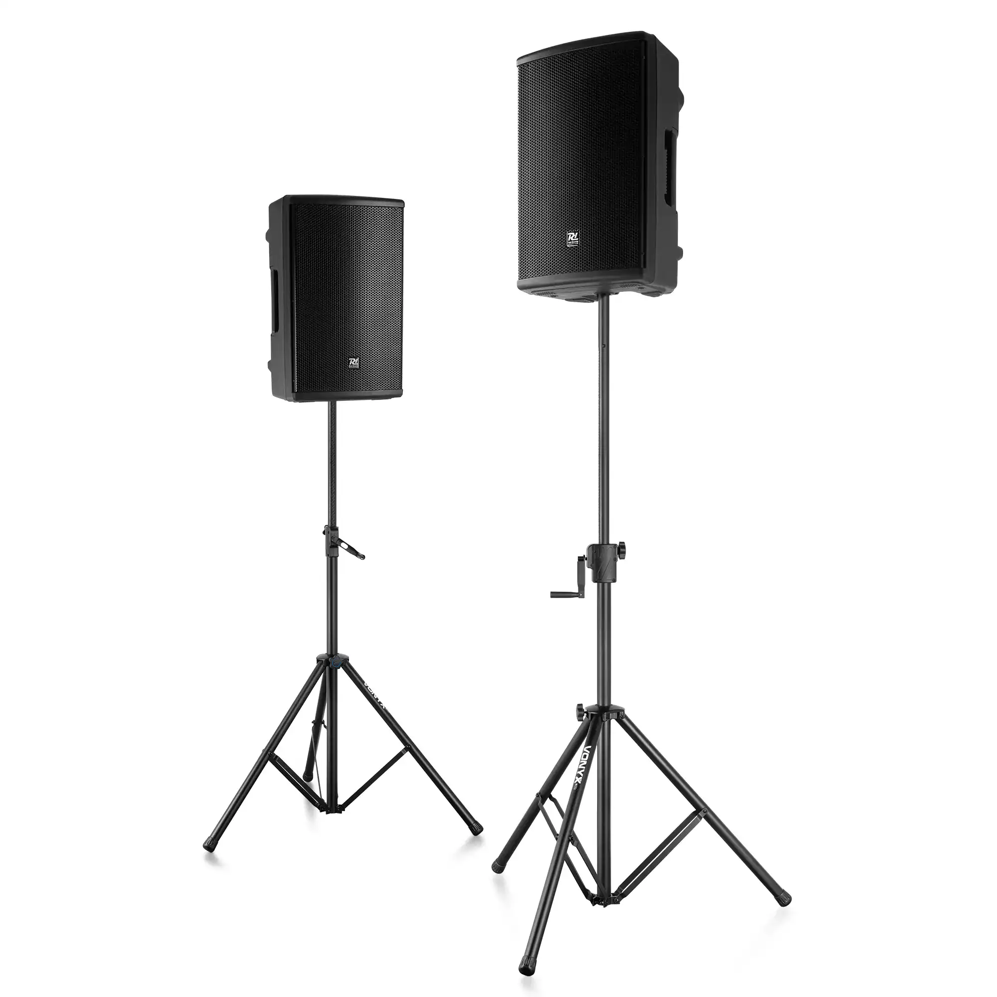 Pointes De Découplage Enceintes PrecisionGeek - 4 Pointes Alu + Contre-Pointes + Coussinets EVA