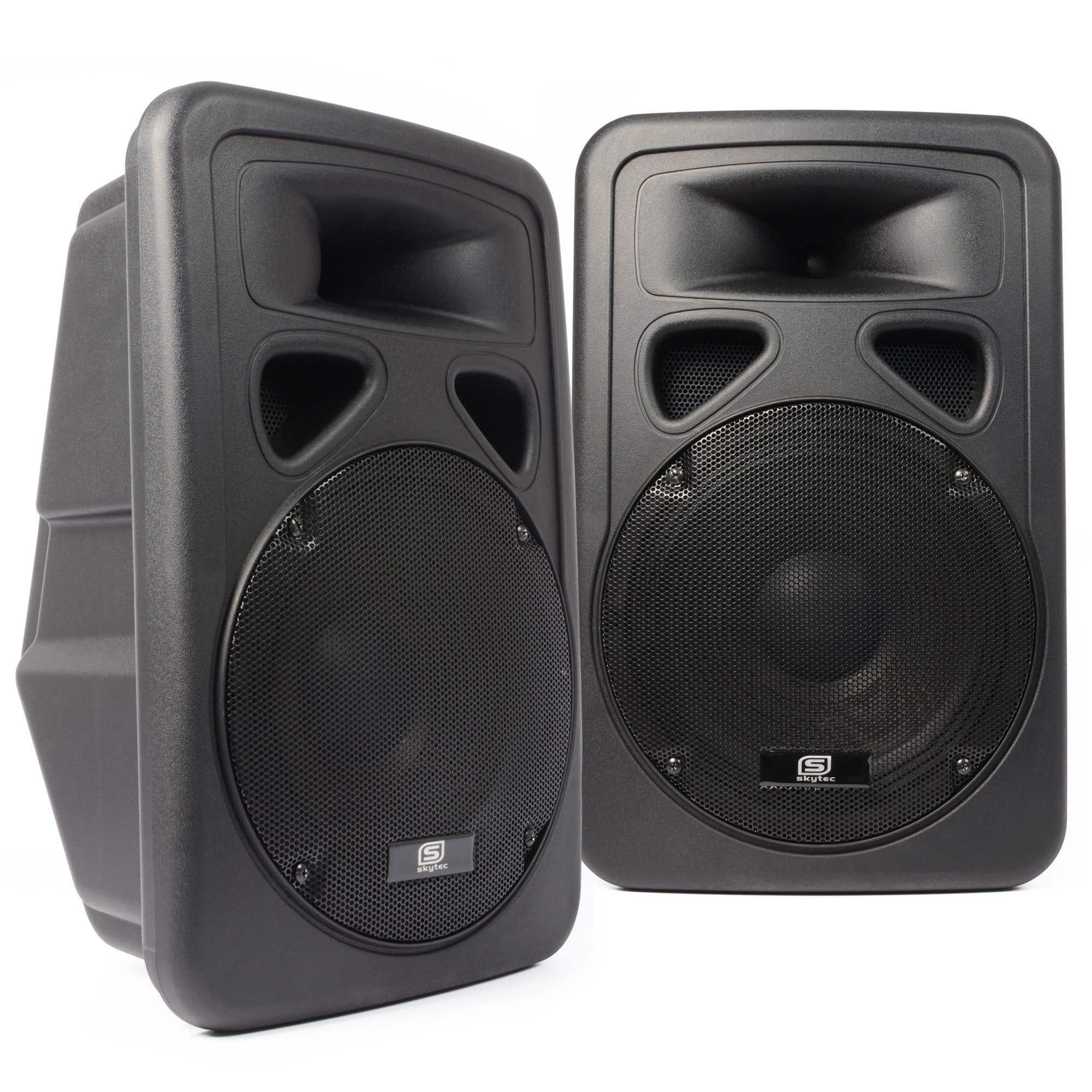 SkyTec SP1200A - 2 Enceintes Actives 12