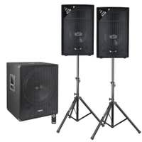Vonyx actieve 2.1 Bluetooth / DJ geluidsinstallatie - 1600W