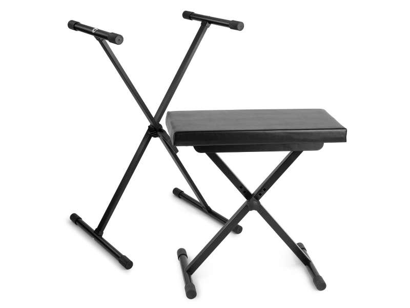 VEVOR Support et Tabouret pour Clavier de Piano Style Z Support Piano VEVOR Support et Tabouret pour Clavier de Piano Style Z Support Piano