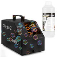 BeamZ B300 Pack Machine à bulles avec 1L de liquide à bulles. Disponible chez Sono Matériel - Vue 1