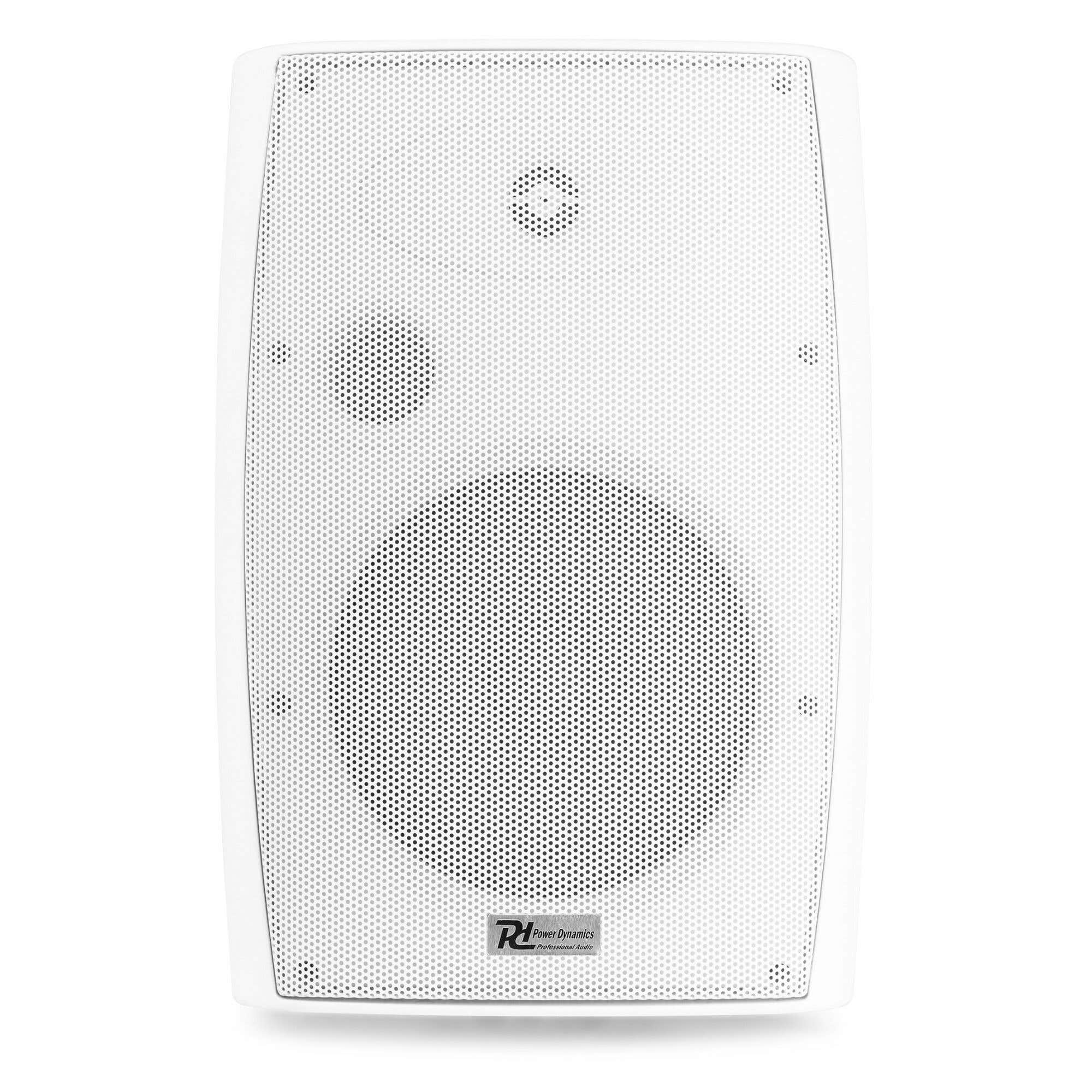 Power Dynamics BF80TB - Enceinte Haut-Parleur Blanche Résistants aux Intempéries