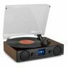 Audizio Tulsa Platine Vinyle Bluetooth avec Radio FM/DAB+