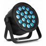 BeamZ SLIMPAR45 - LED Projecteur PAR, 18x LED RGB, Shows Lumineux Préprogrammés